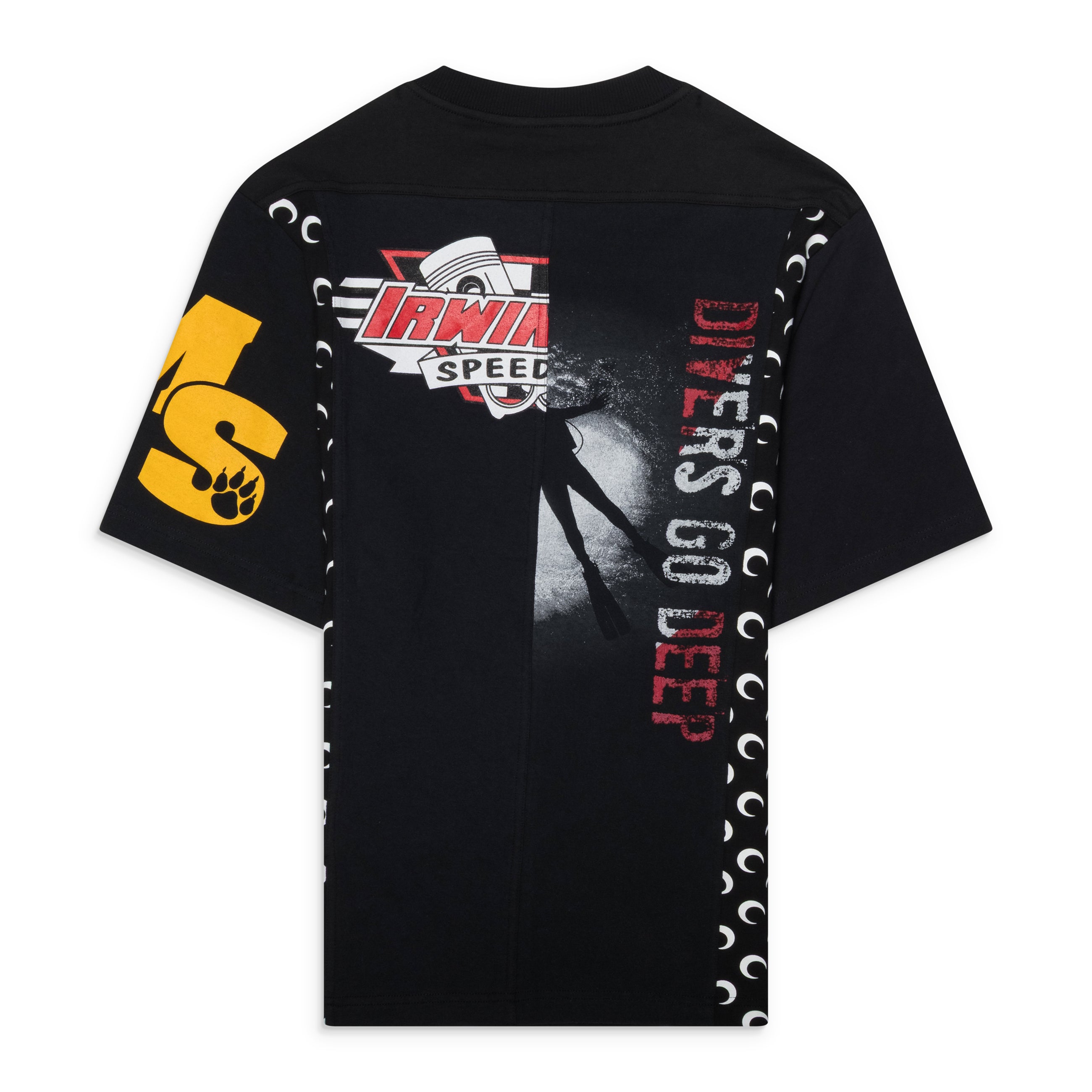 Marine Serre UPC Jersey T-Shirt Black