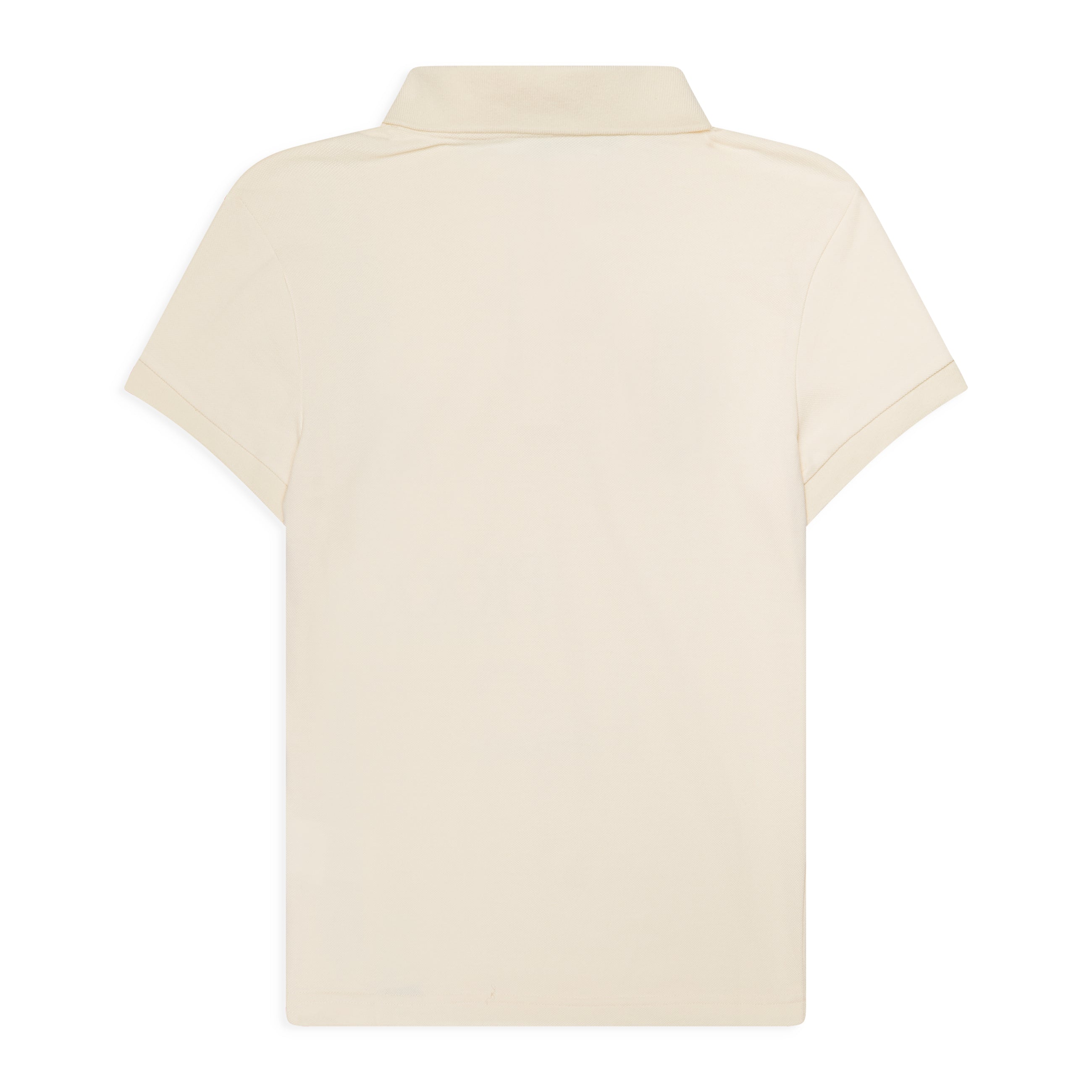 Praying Cigarette Box Womens Polo White