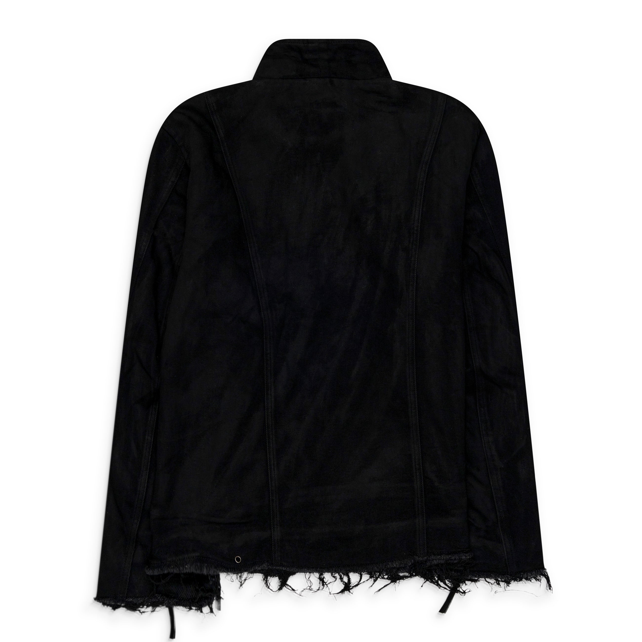 Troubled Waters Distressed Fencing Jacket V2 Black