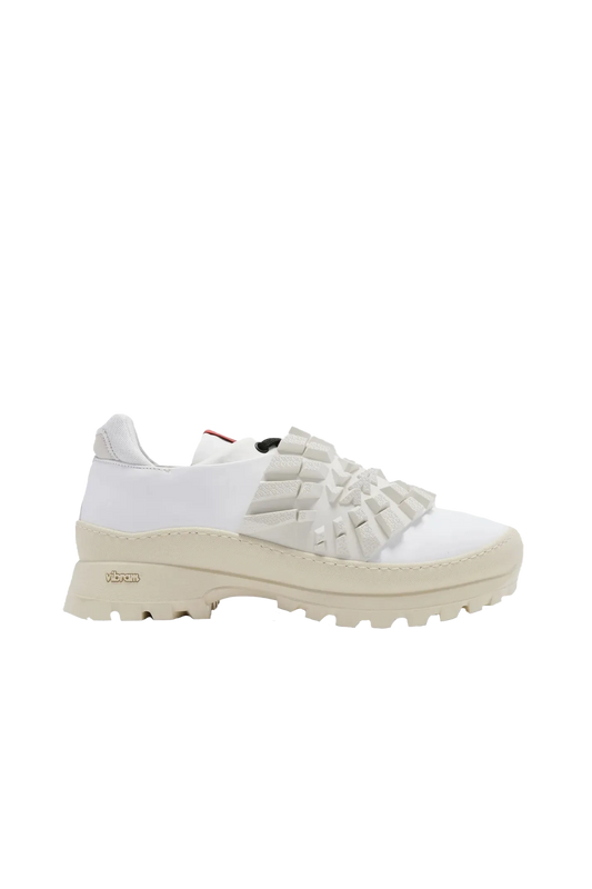 424 Ridged Texture Sneakers In White