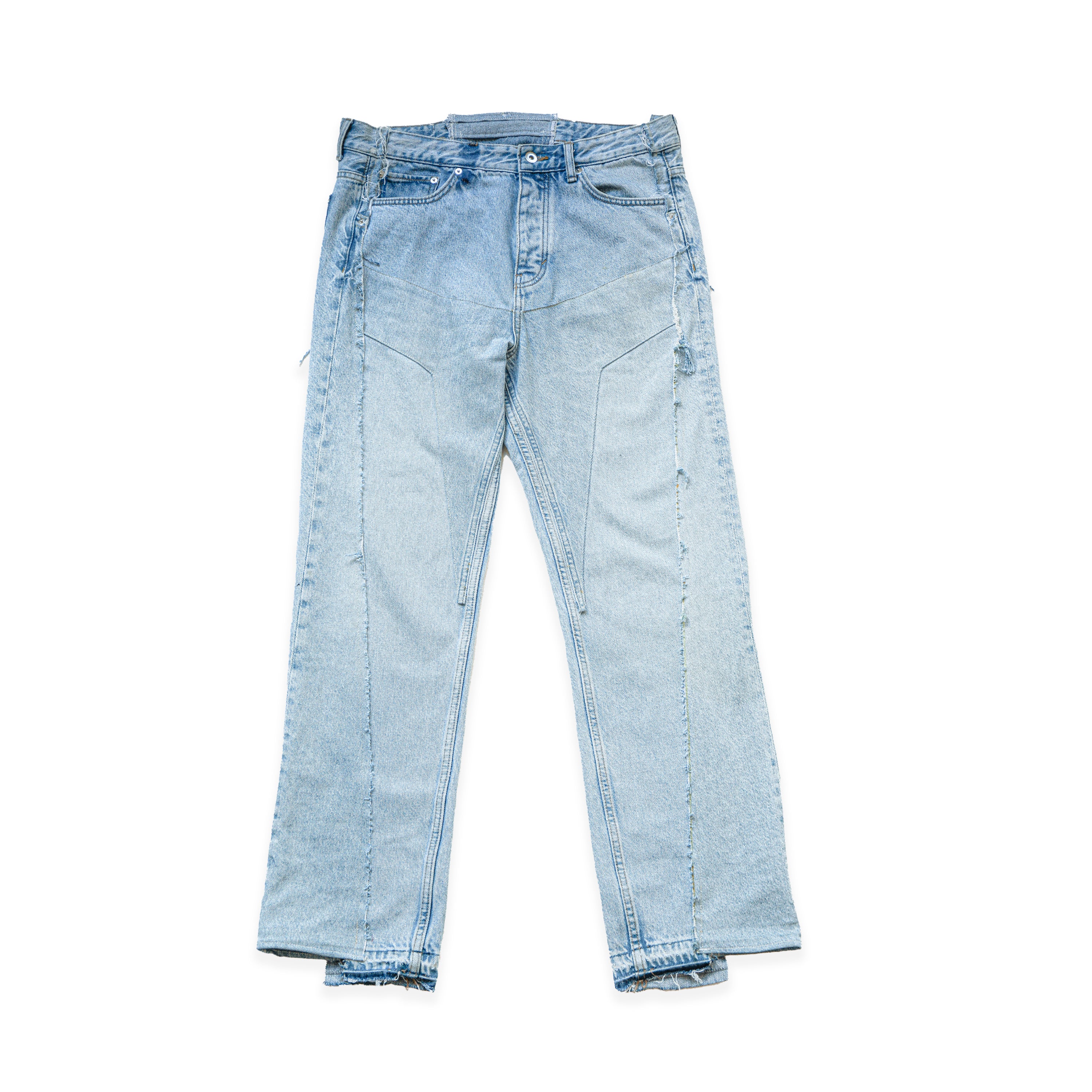 YOSSI CORP. Moto Reconstructed Denim Blue 11212