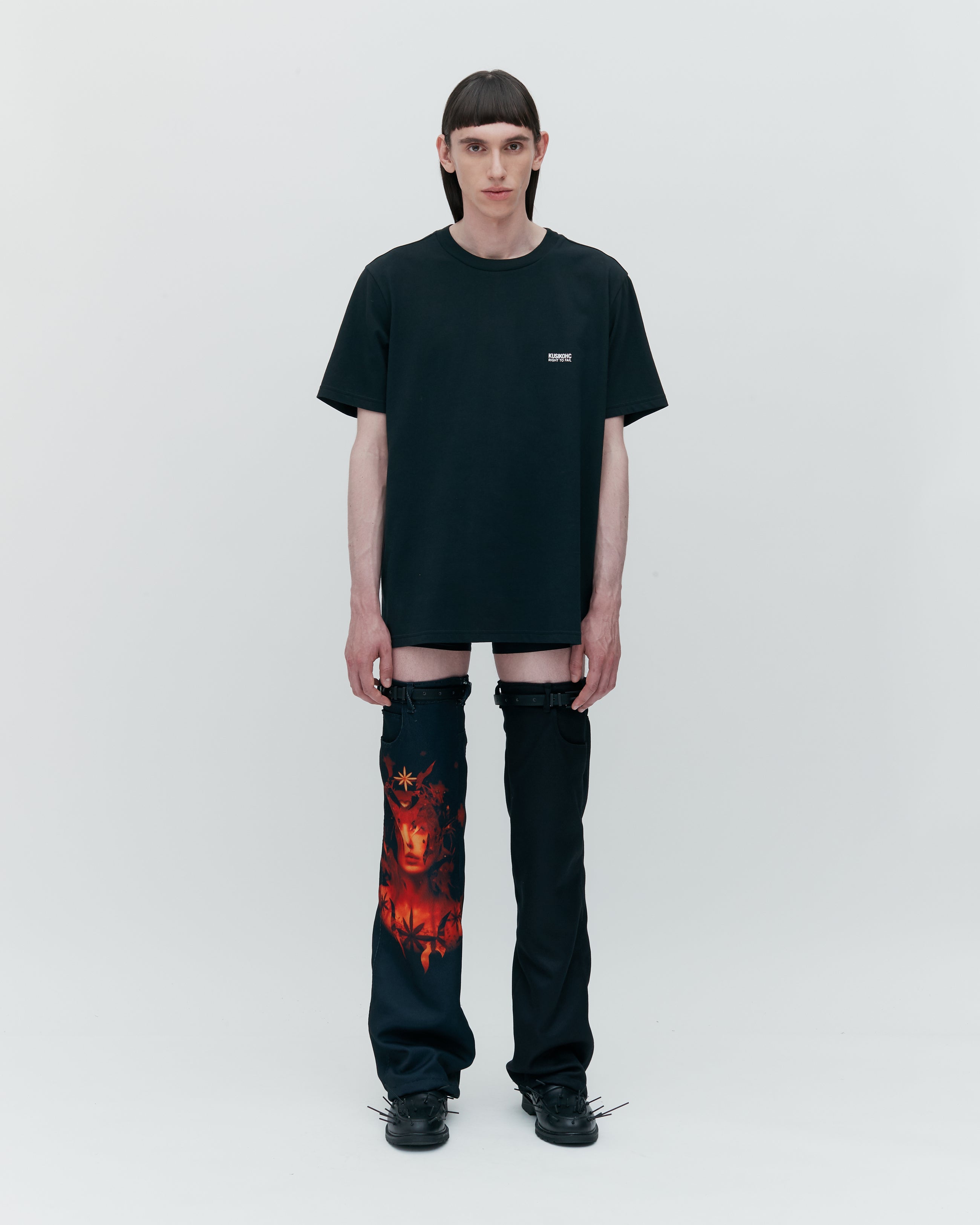 Kusikohc Logo T-Shirt Black 1054