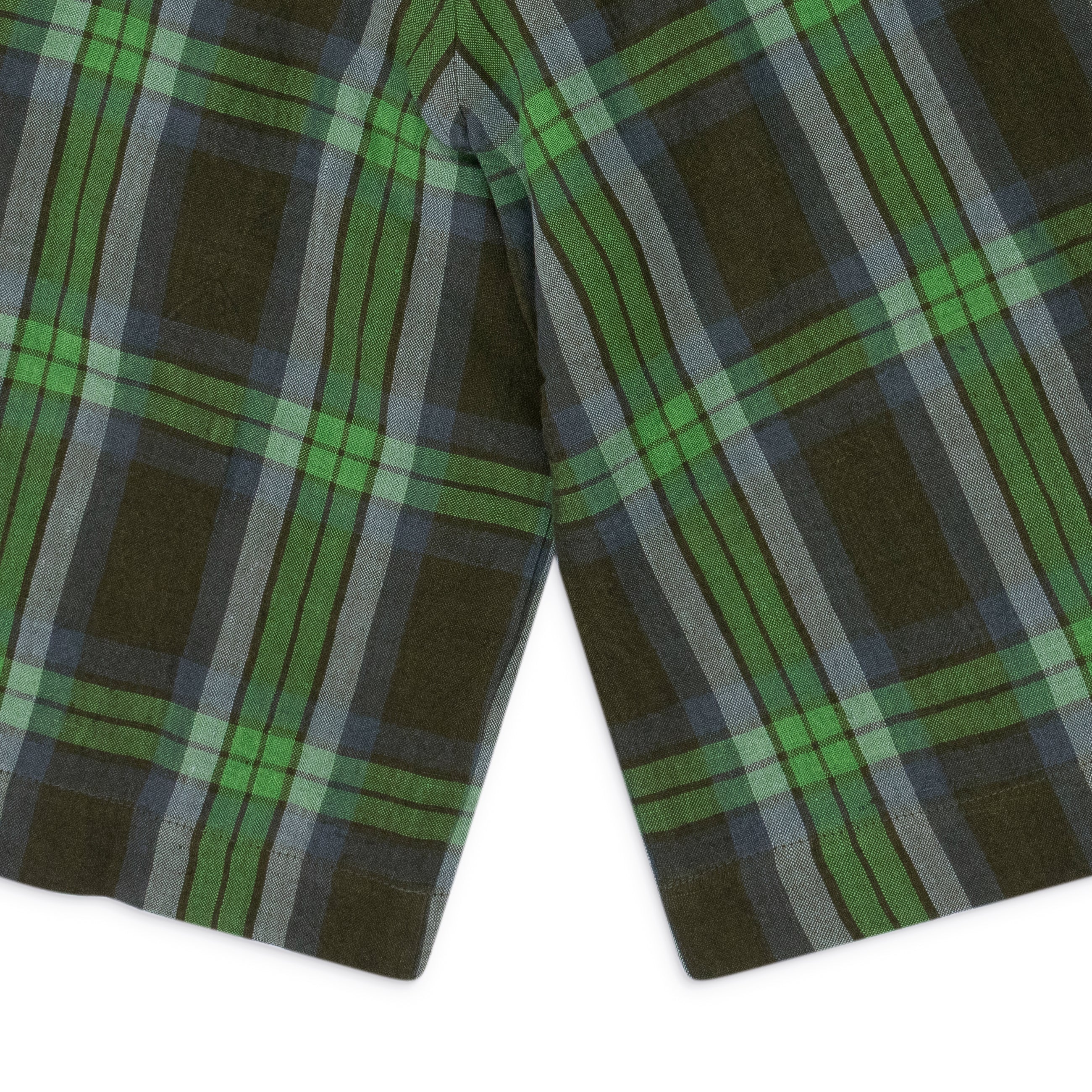 3MAN Linen Deck Short Green