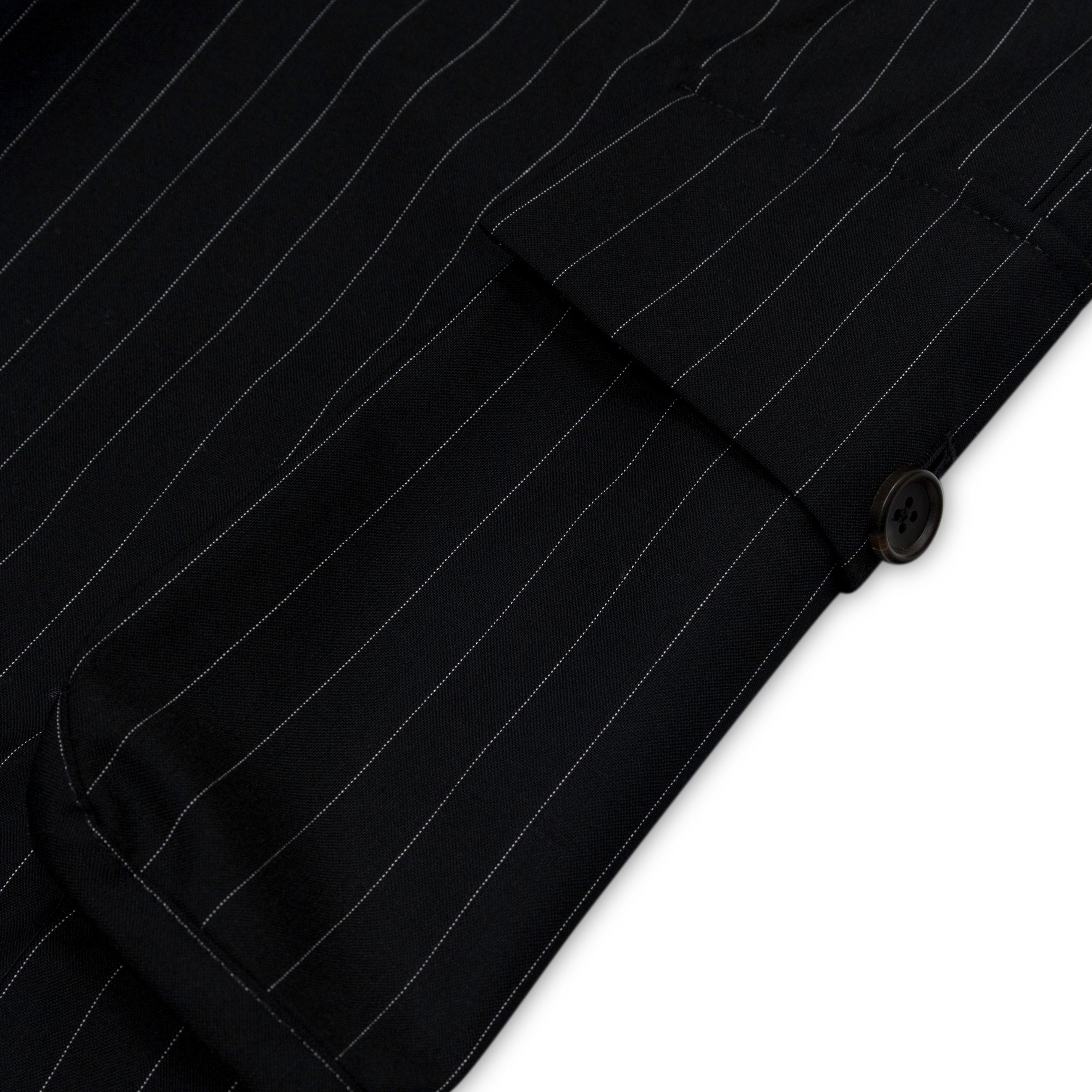 AWGE Tailored Cargo Pants Pinstripes Black