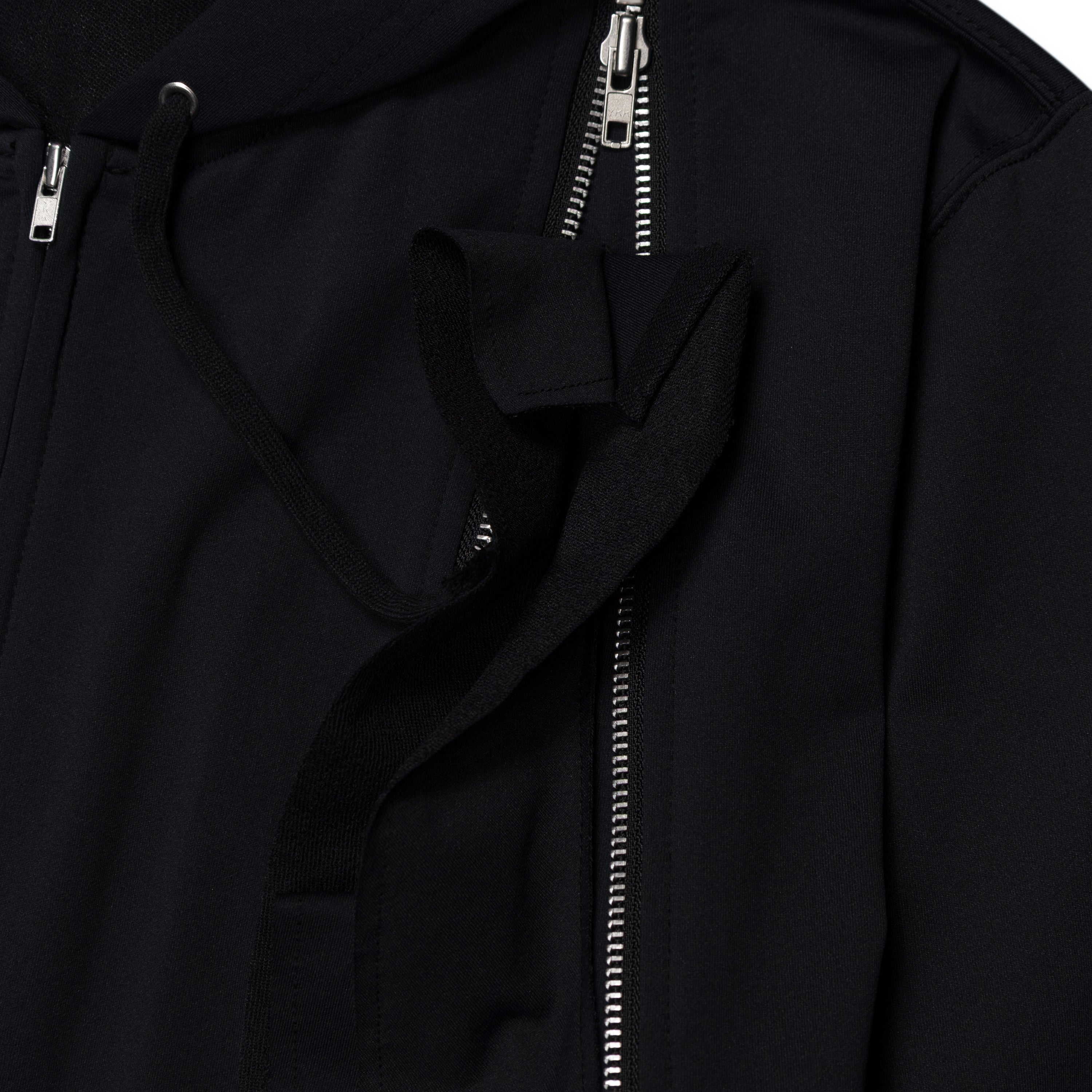 Comme Des Garcons Homme Plus Ruffled Zip Up Hoodie Black – ESSXNYC