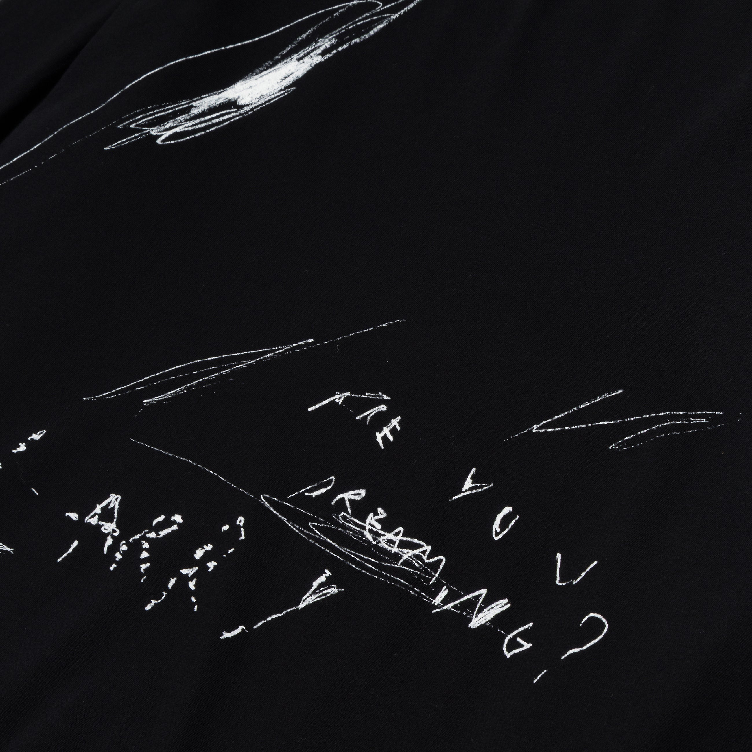 Ann Demeulemeester Are You Dreaming T-Shirt Black