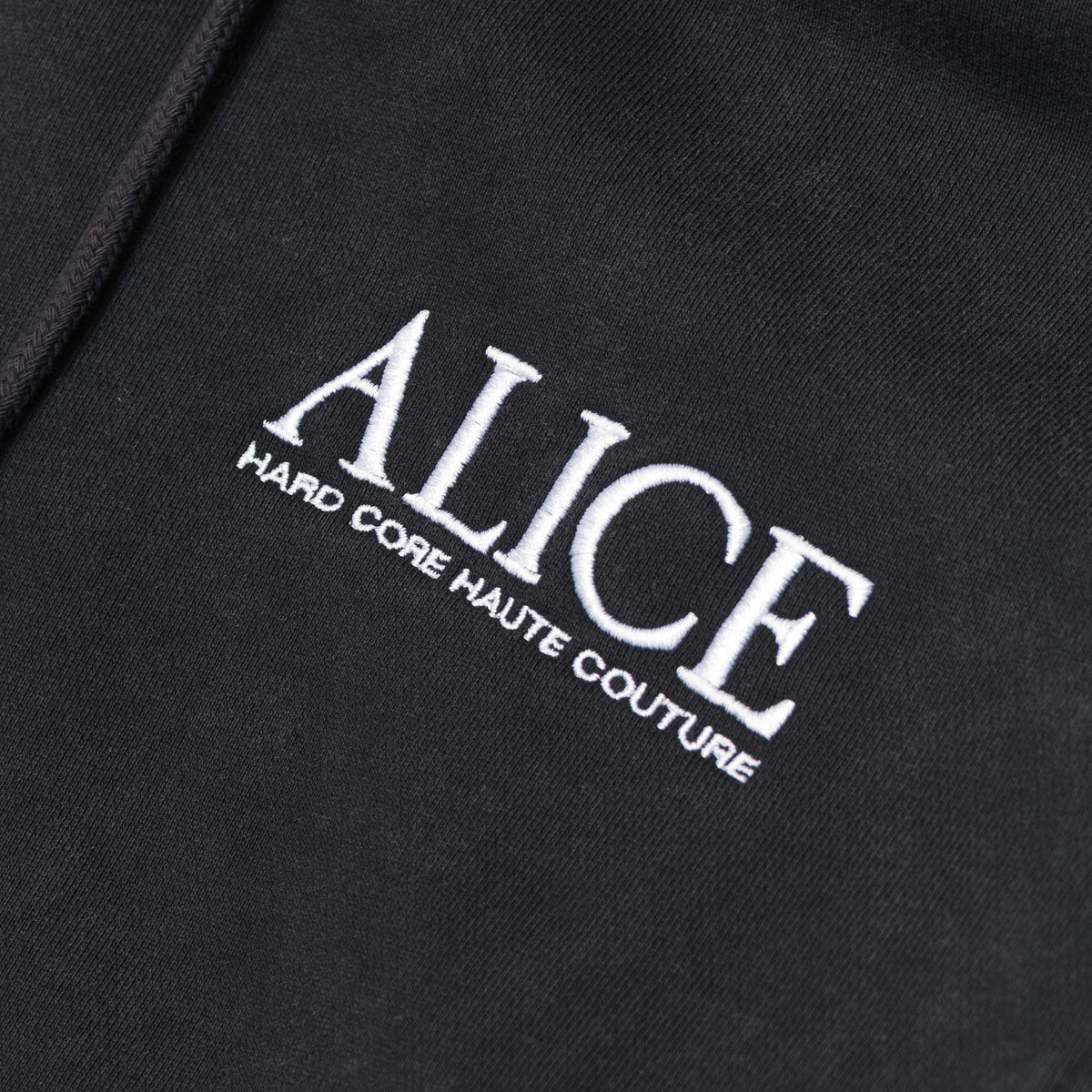 Alice Hollywood Co-Tour Layered Sweatshirt Black