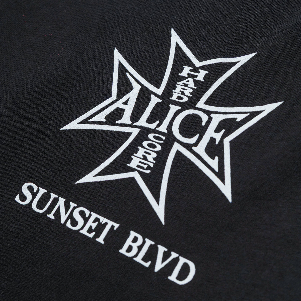 Alice Hollywood Sunset Blvd T-Shirt Black