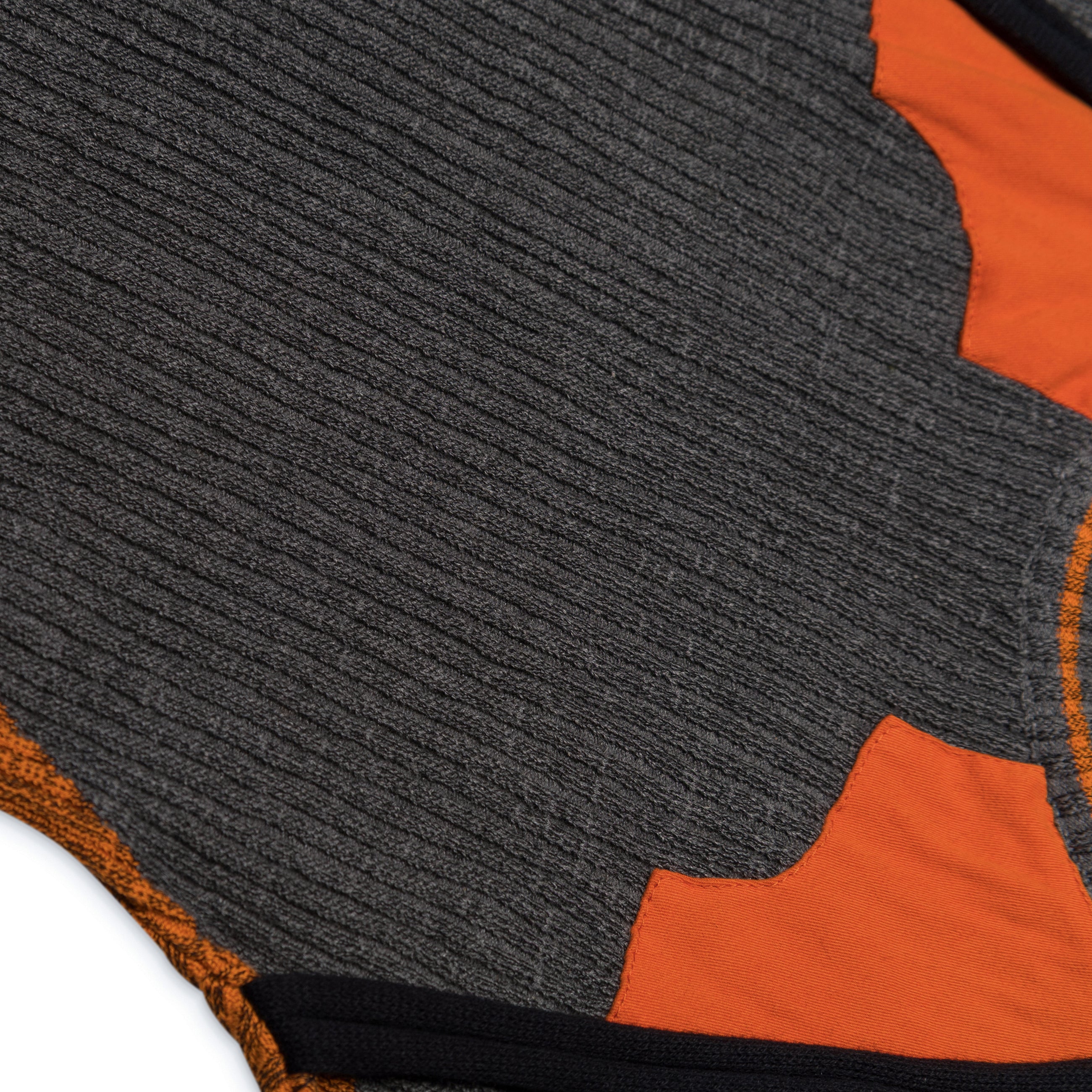 Ottolinger Grey / Orange Textured Knit Team Shirt Multicolor