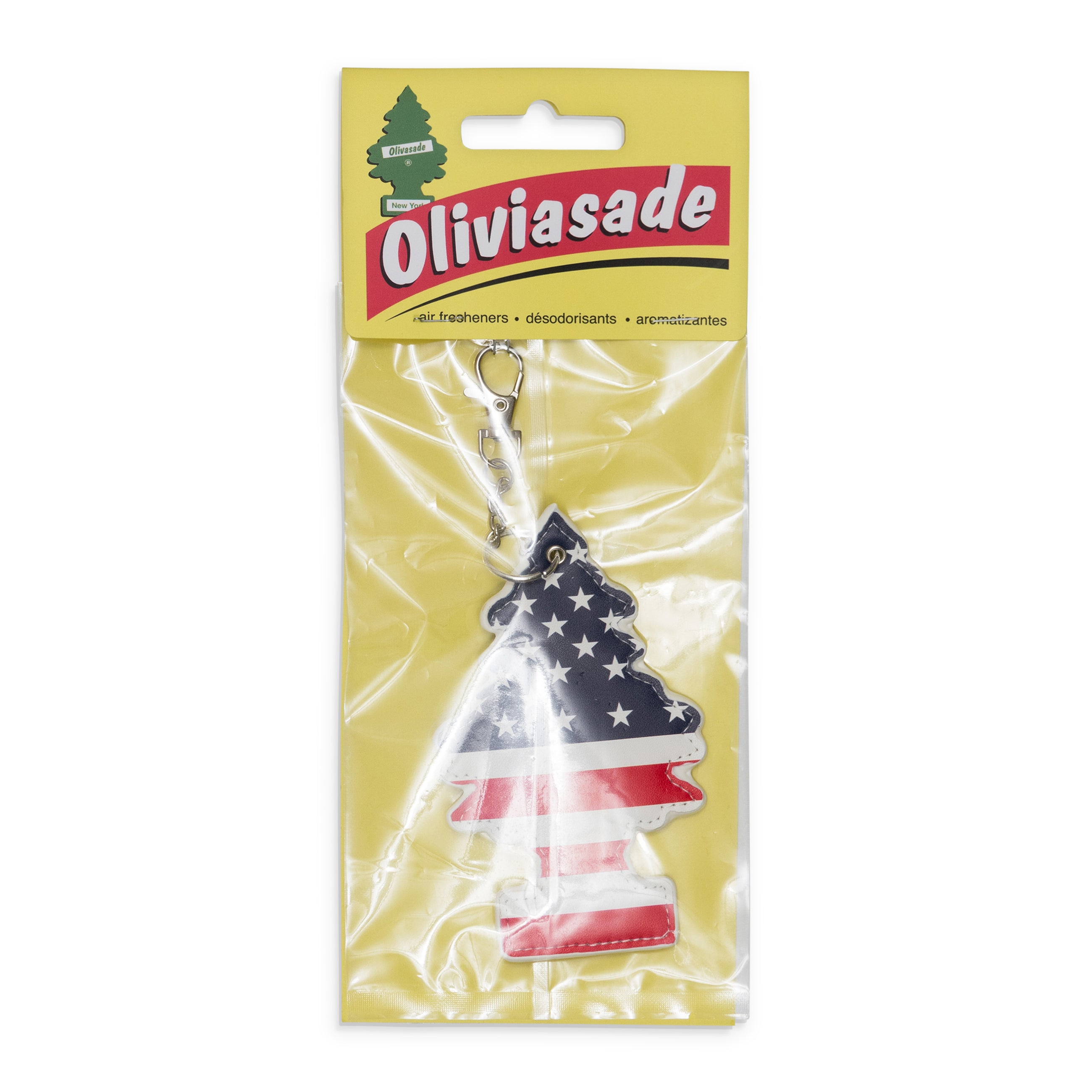 OLIVIASADE Vanilla Souvenir Keychain Usa Flag