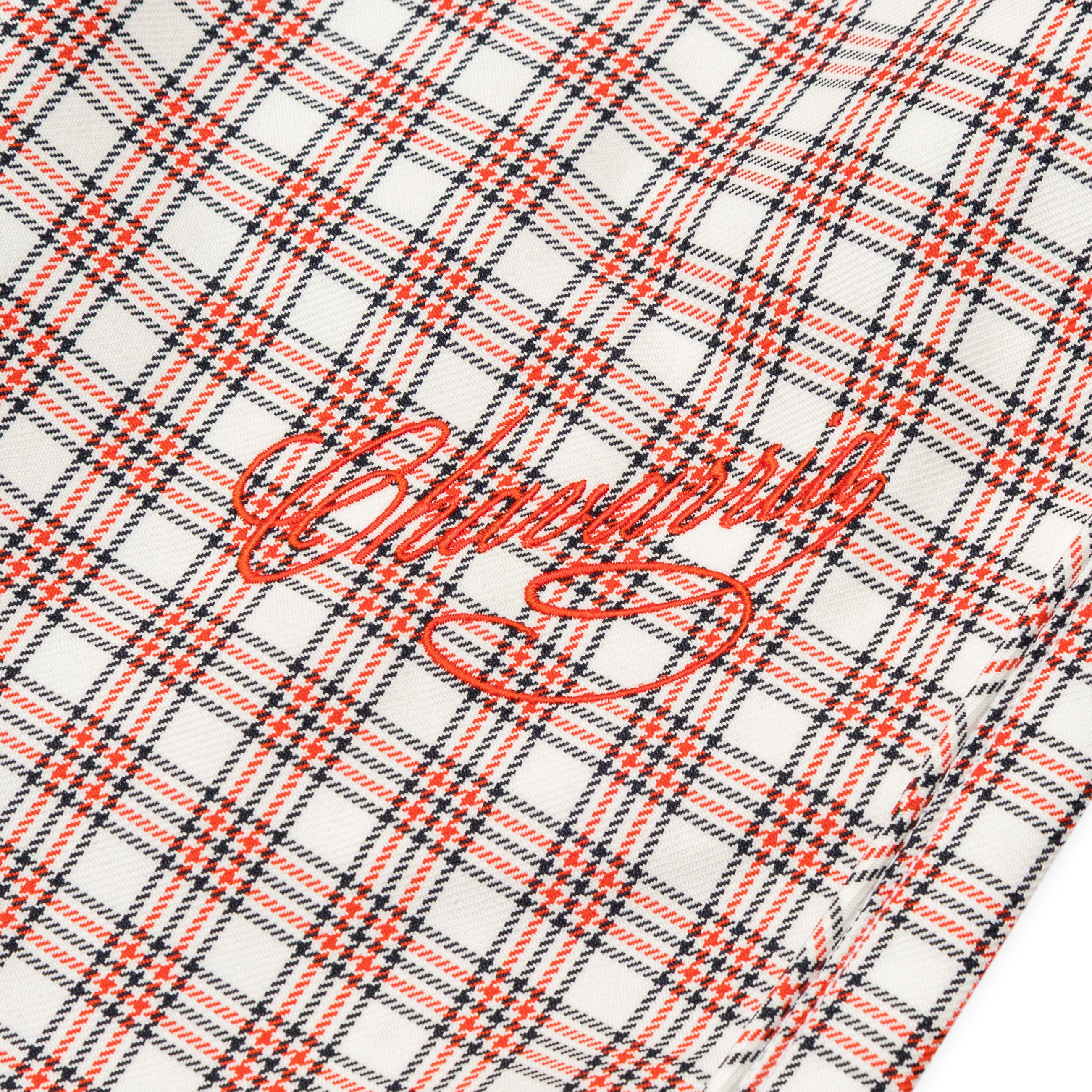Willy Chavarria Ruff Rider Track Pant Red