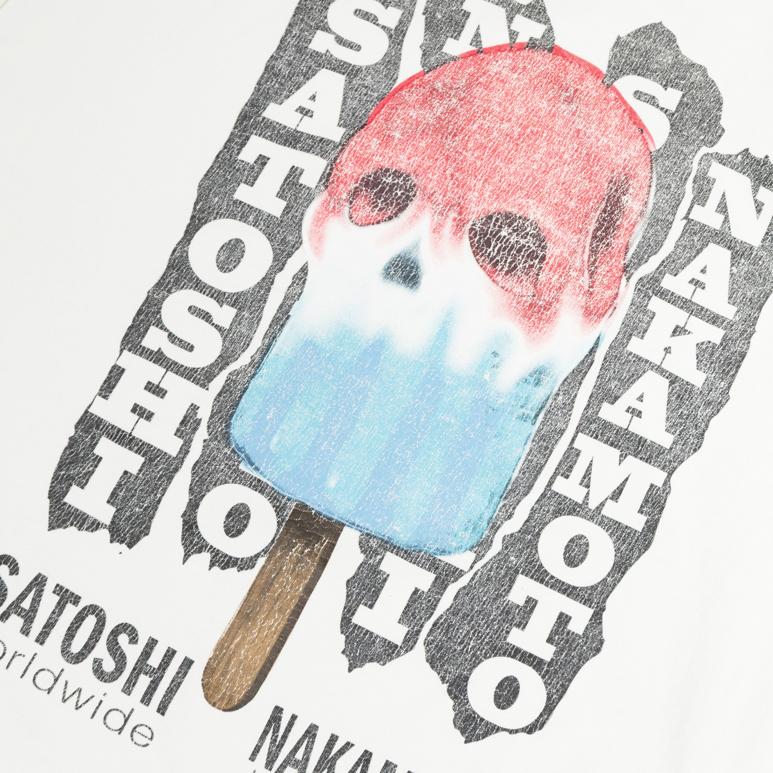Satoshi Nakamoto Info Services Tee White