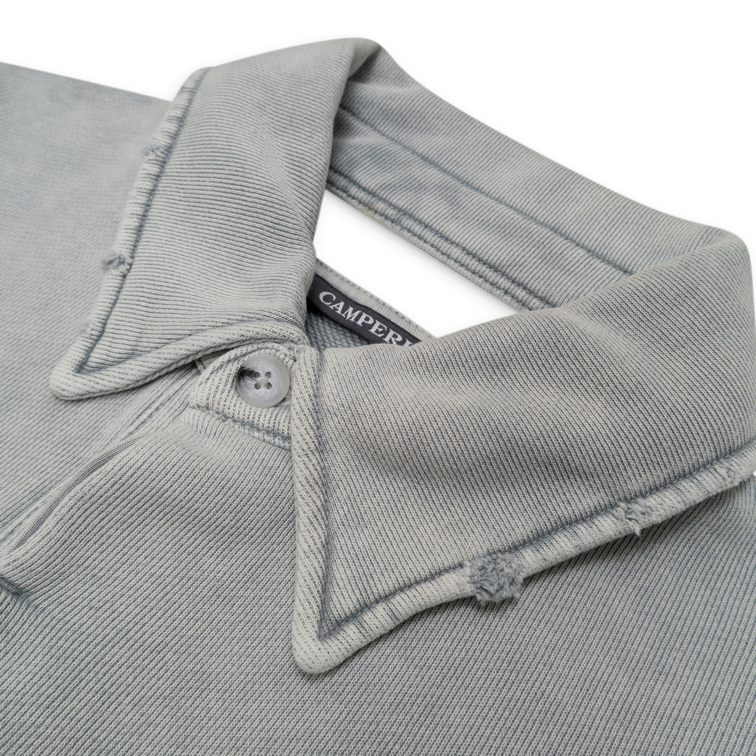 Camper Lab Logo Polo Sweatshirt Grey