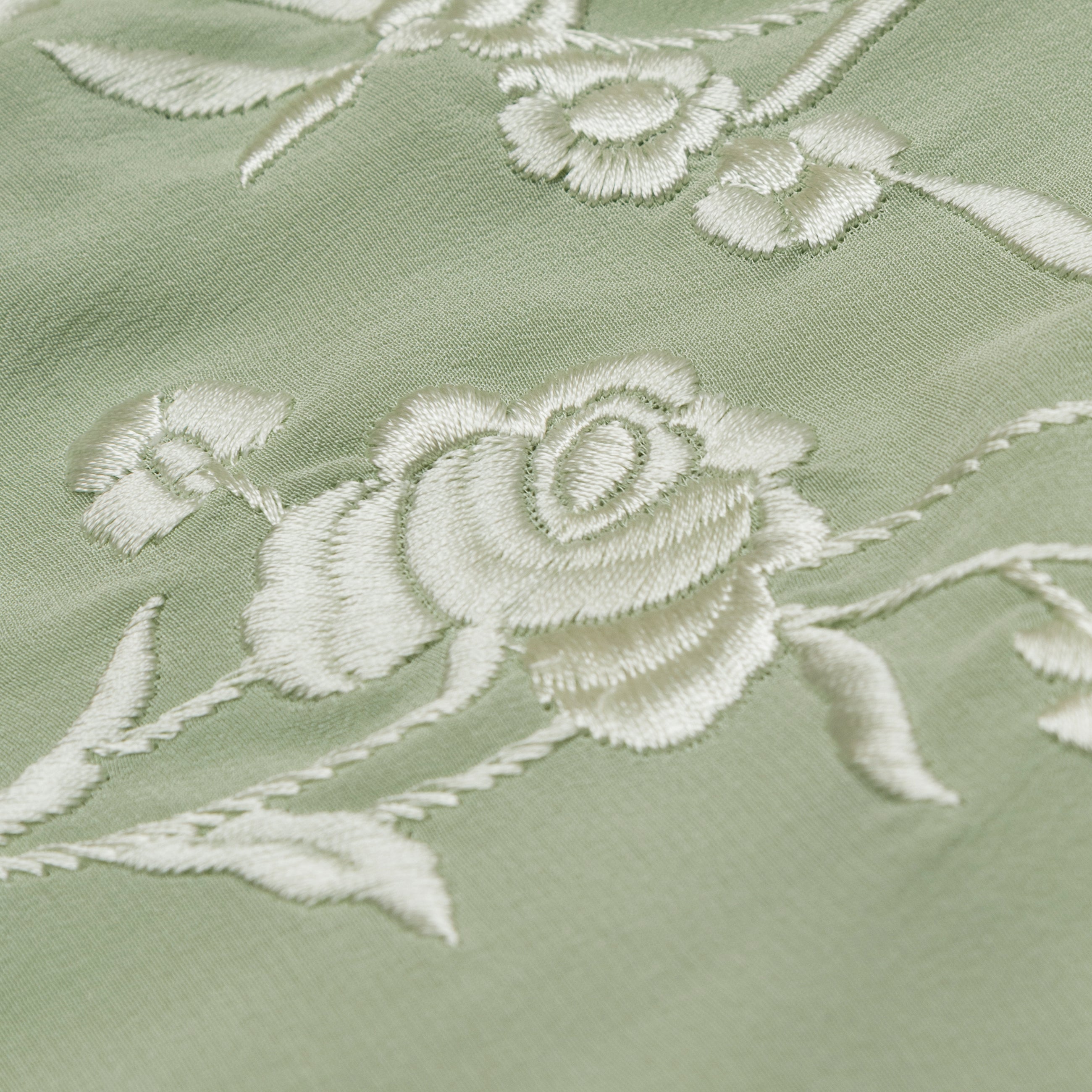 Conner Ives Piano Shawl Top Green
