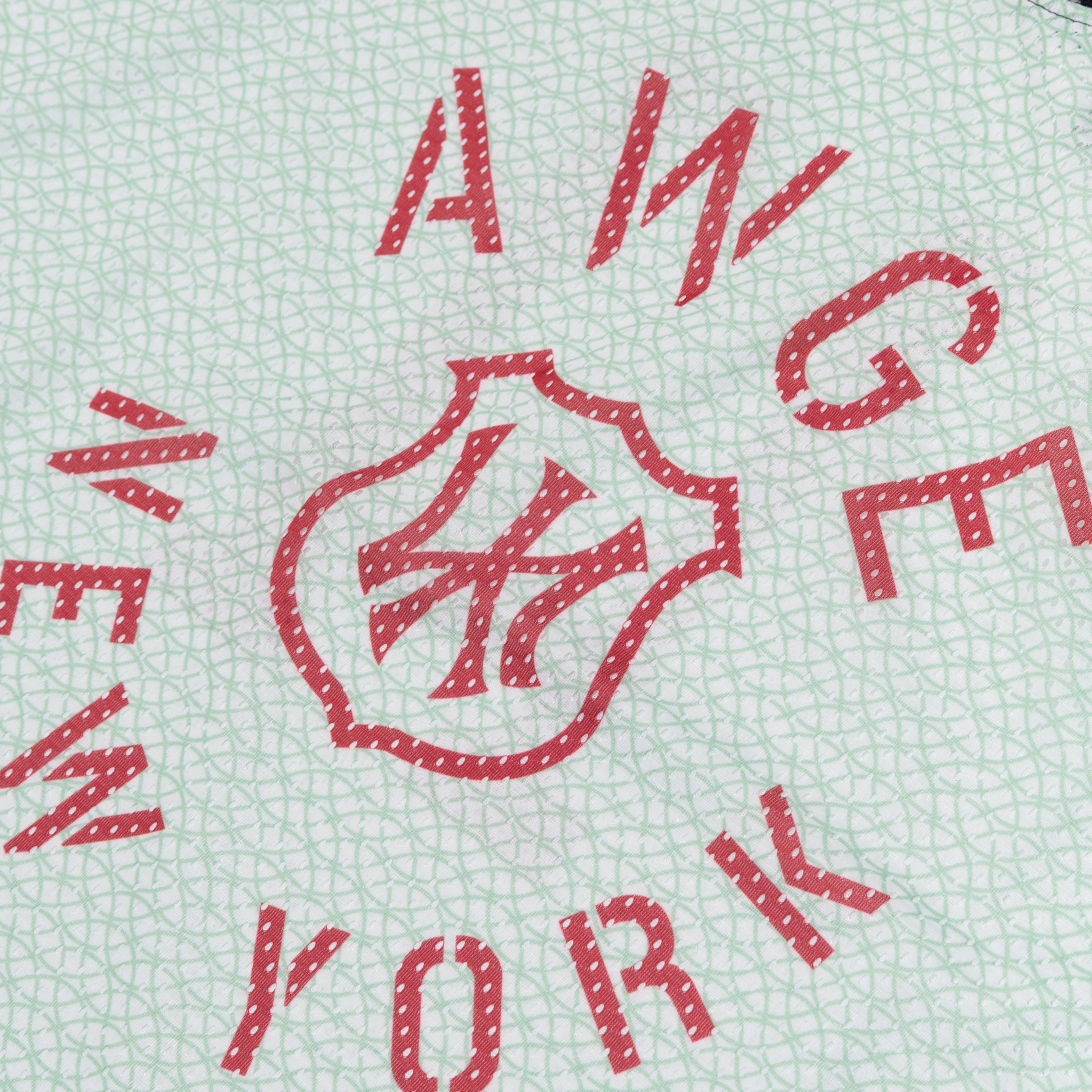 AWGE Waffle Tank Red Print