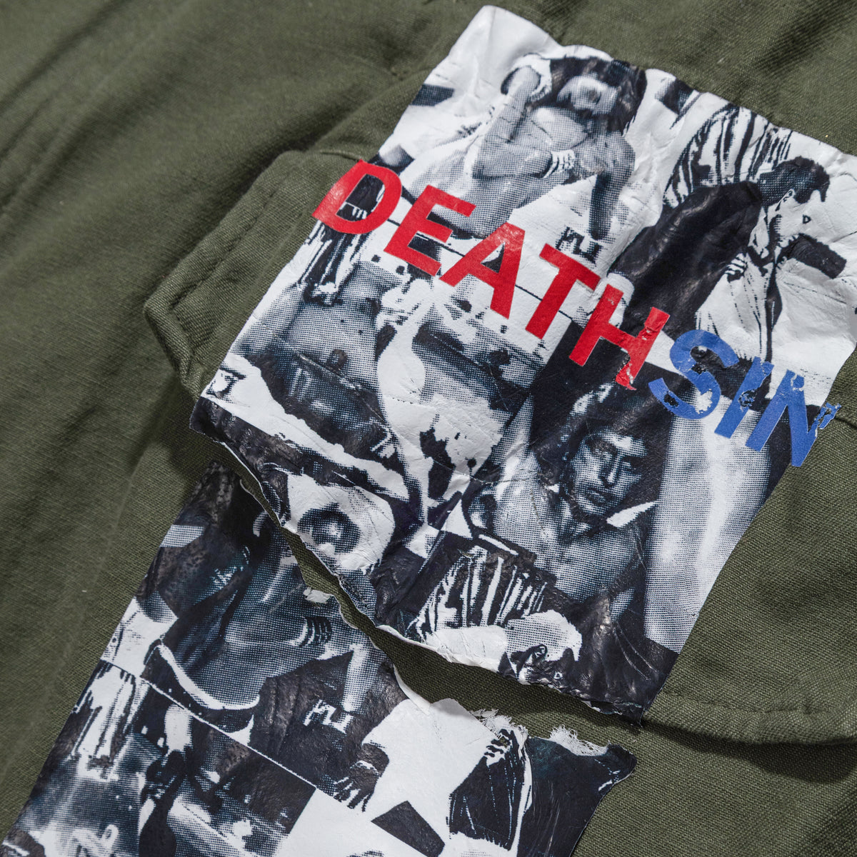 YOSSI CORP Bomber Reworked Jacket Green