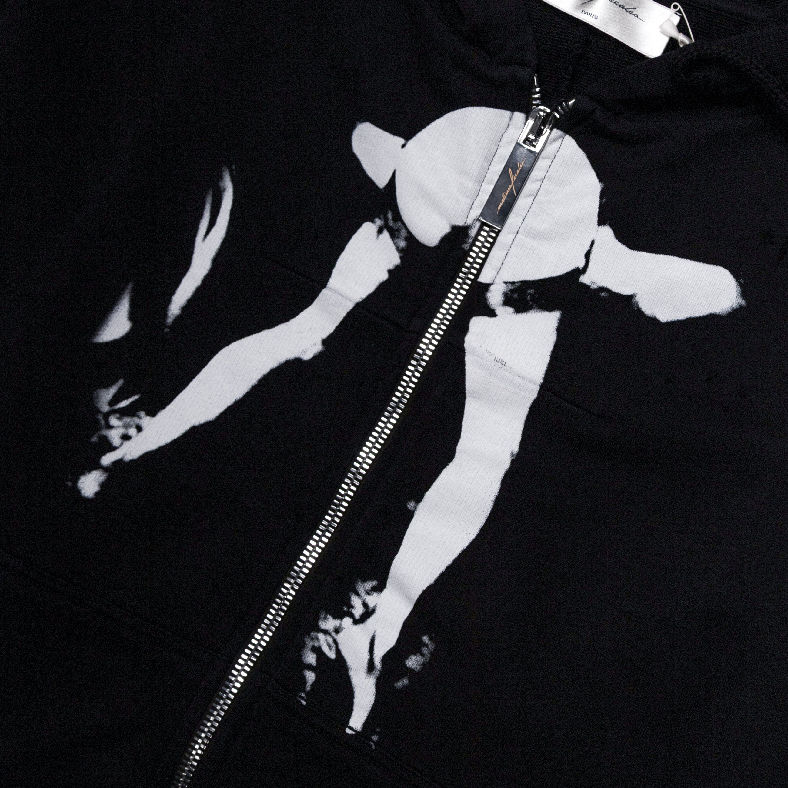 Matieres Fecales Cul Hoodie Black