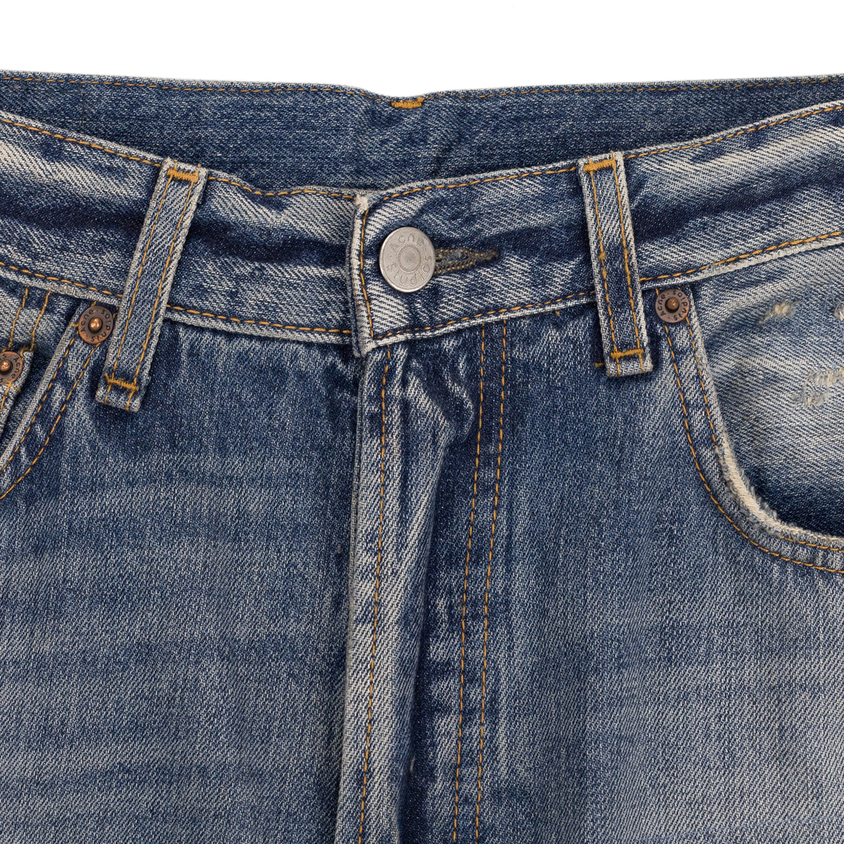 Acne Studios Judda U Blue Map Blue
