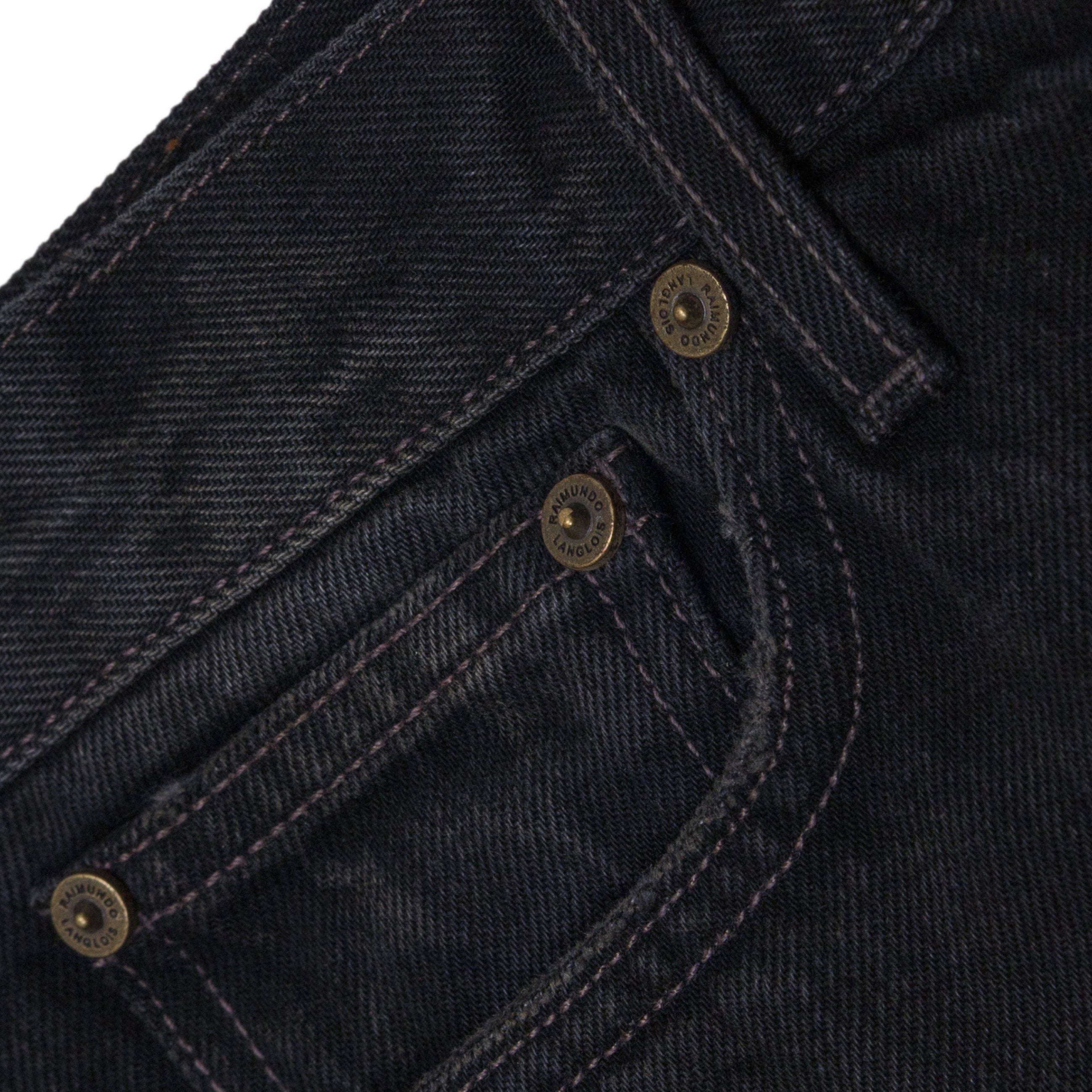 Raimundo Langlois Bootcut Jean Washed Black