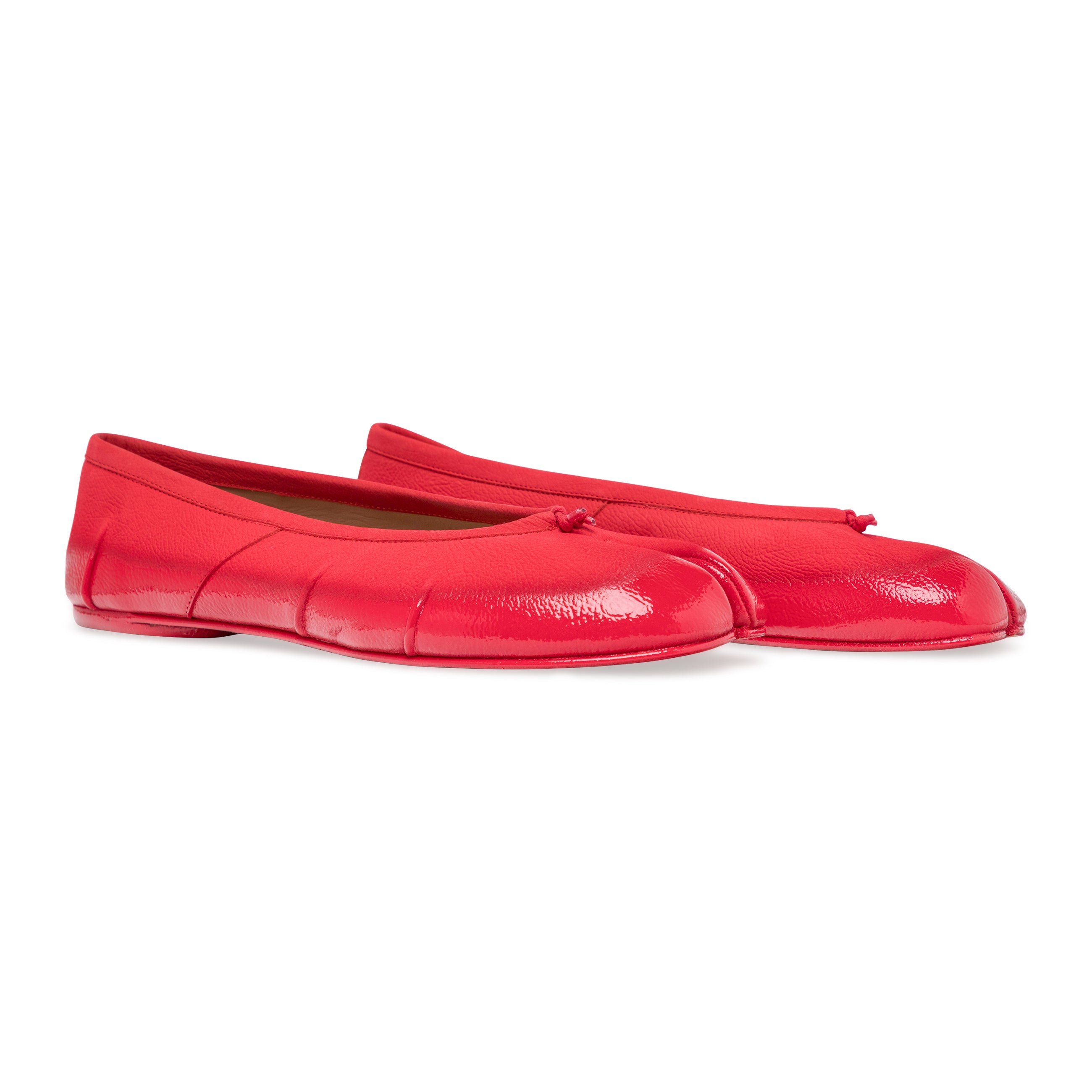 Maison Margiela Tabi Ballerina Spray Red