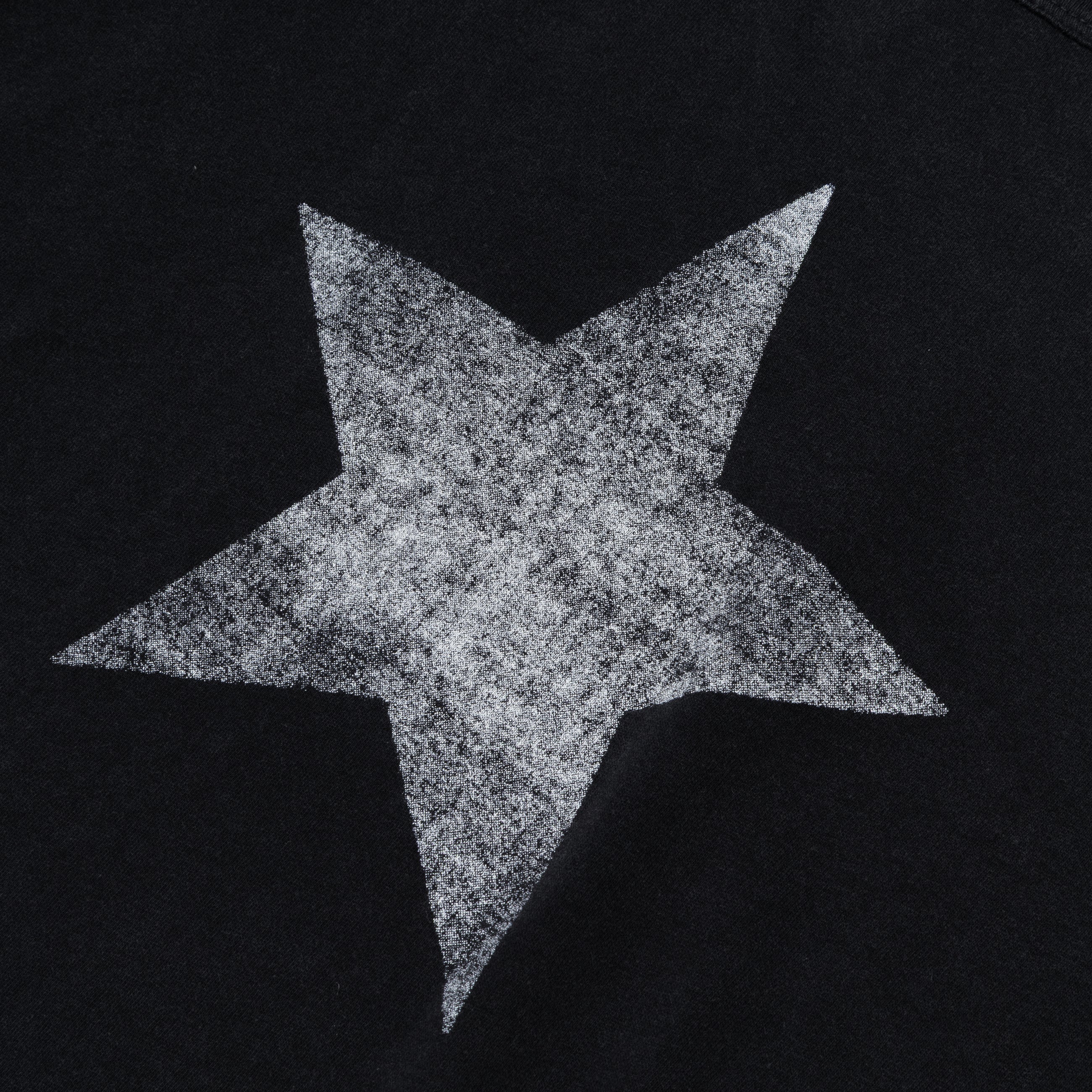 Ann Demeulemeester Star Print Micro Shirt Black