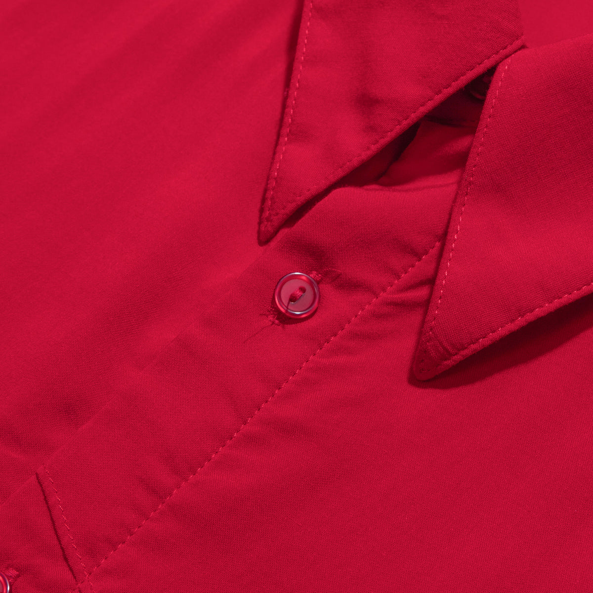 YOSSI CORP Red Viscose Muscle Shirt Red