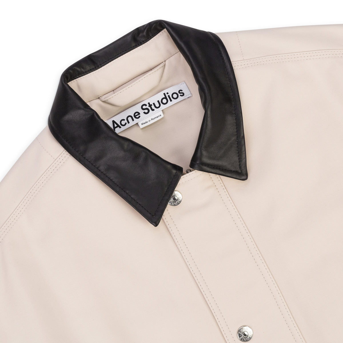 Acne Studios Opado Double Cotton Satin Taupe