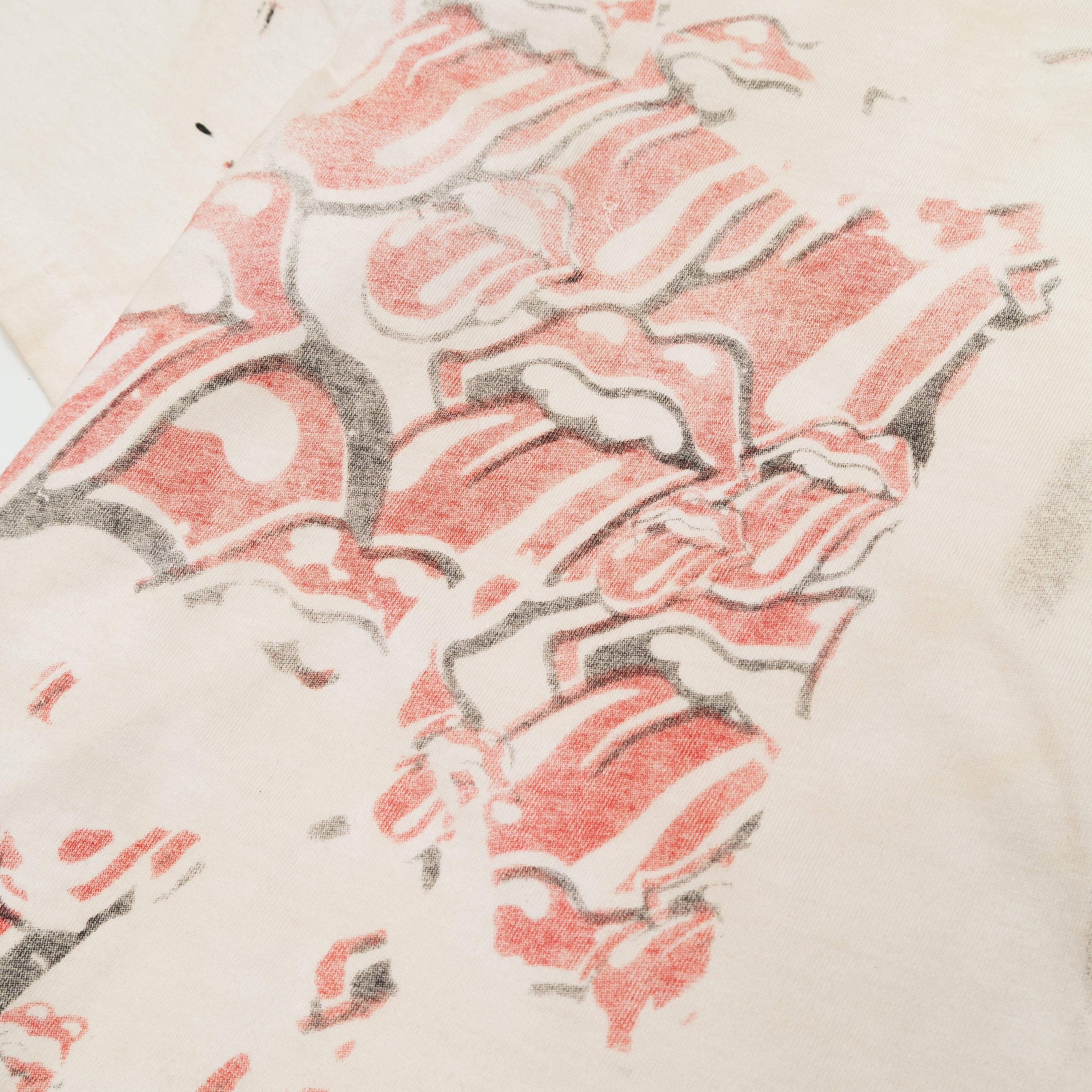 424 Keith Richards Tongue T-Shirt White
