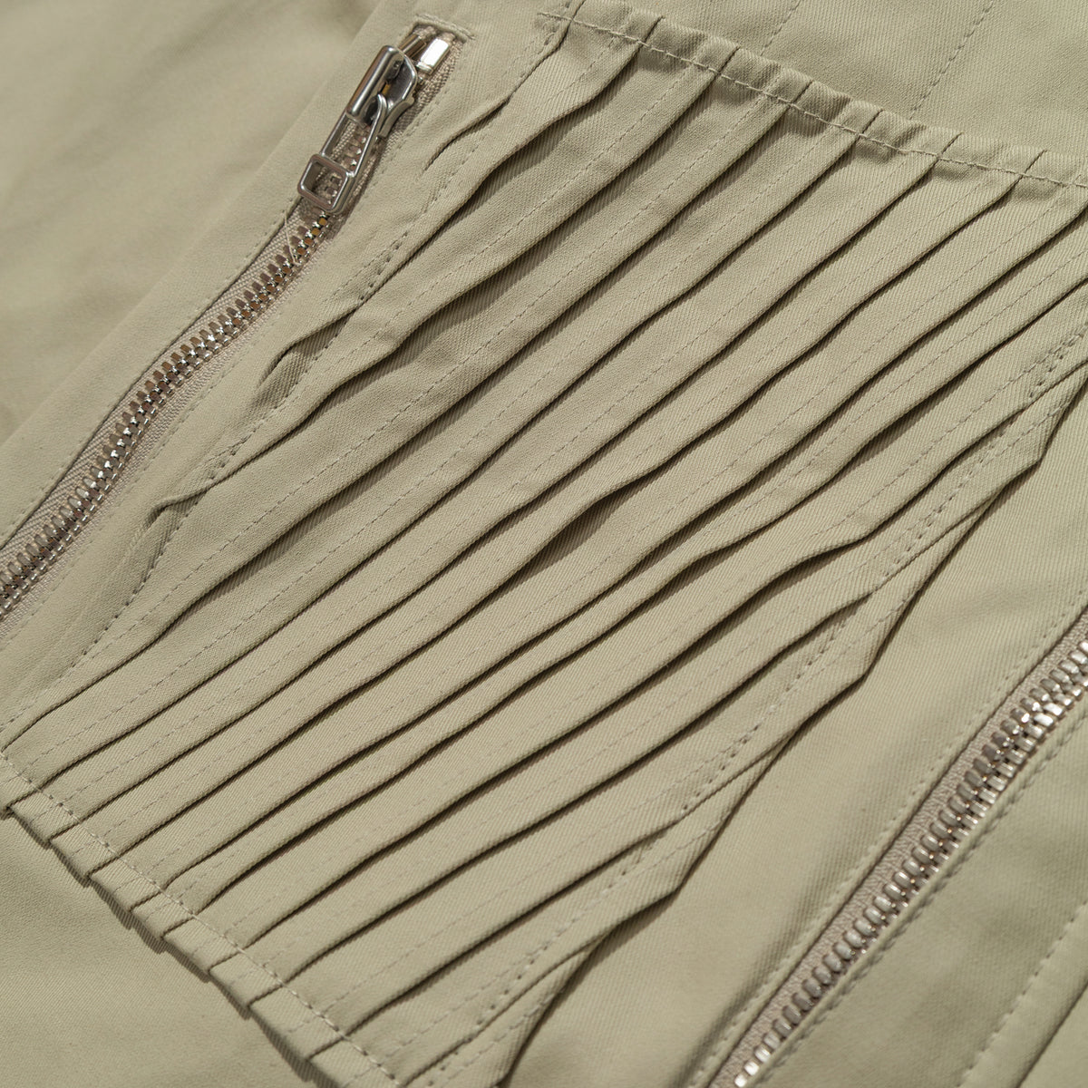 FFFPostalservice Wave Moto Jacket Beige