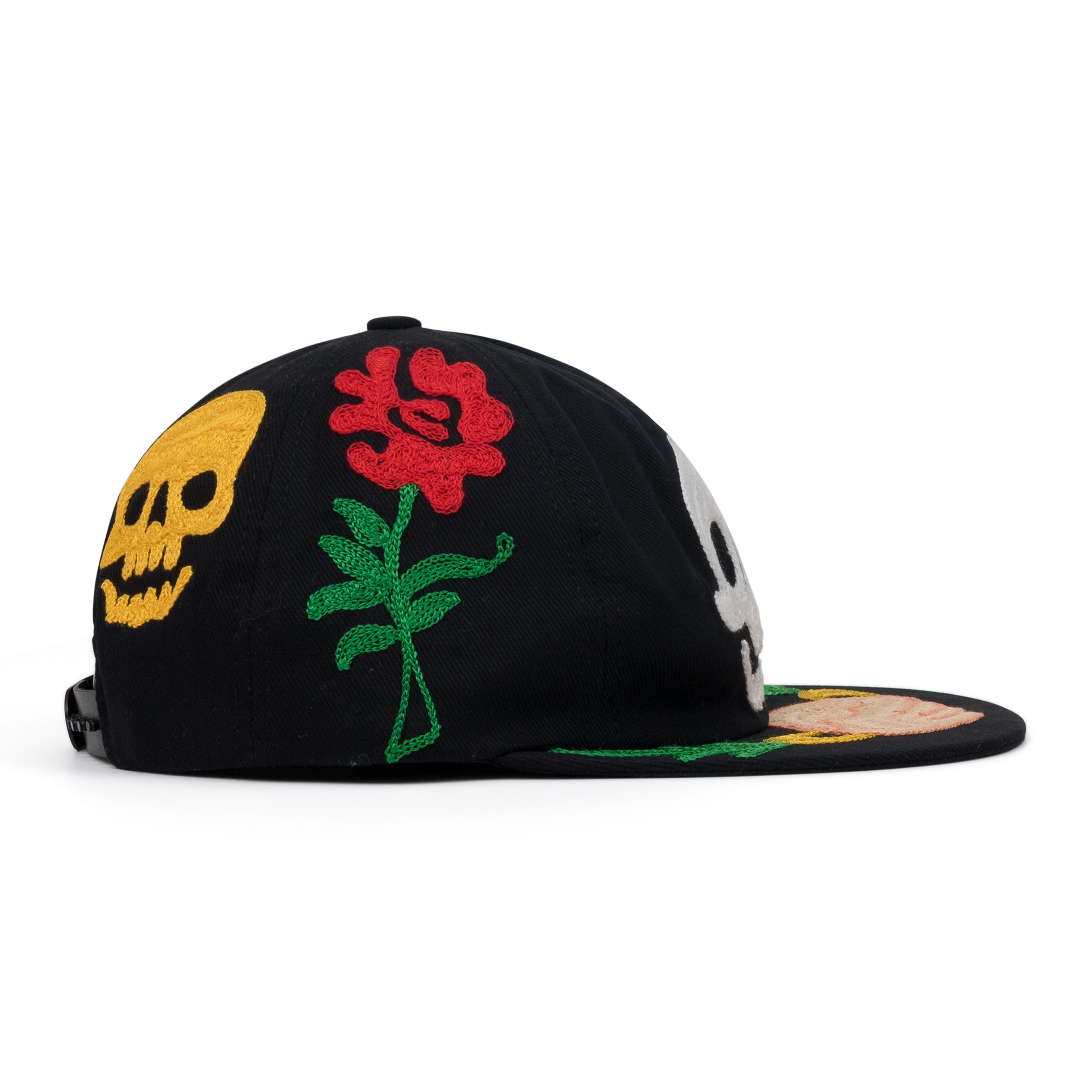 Clayton Patterson Skull Cap Black