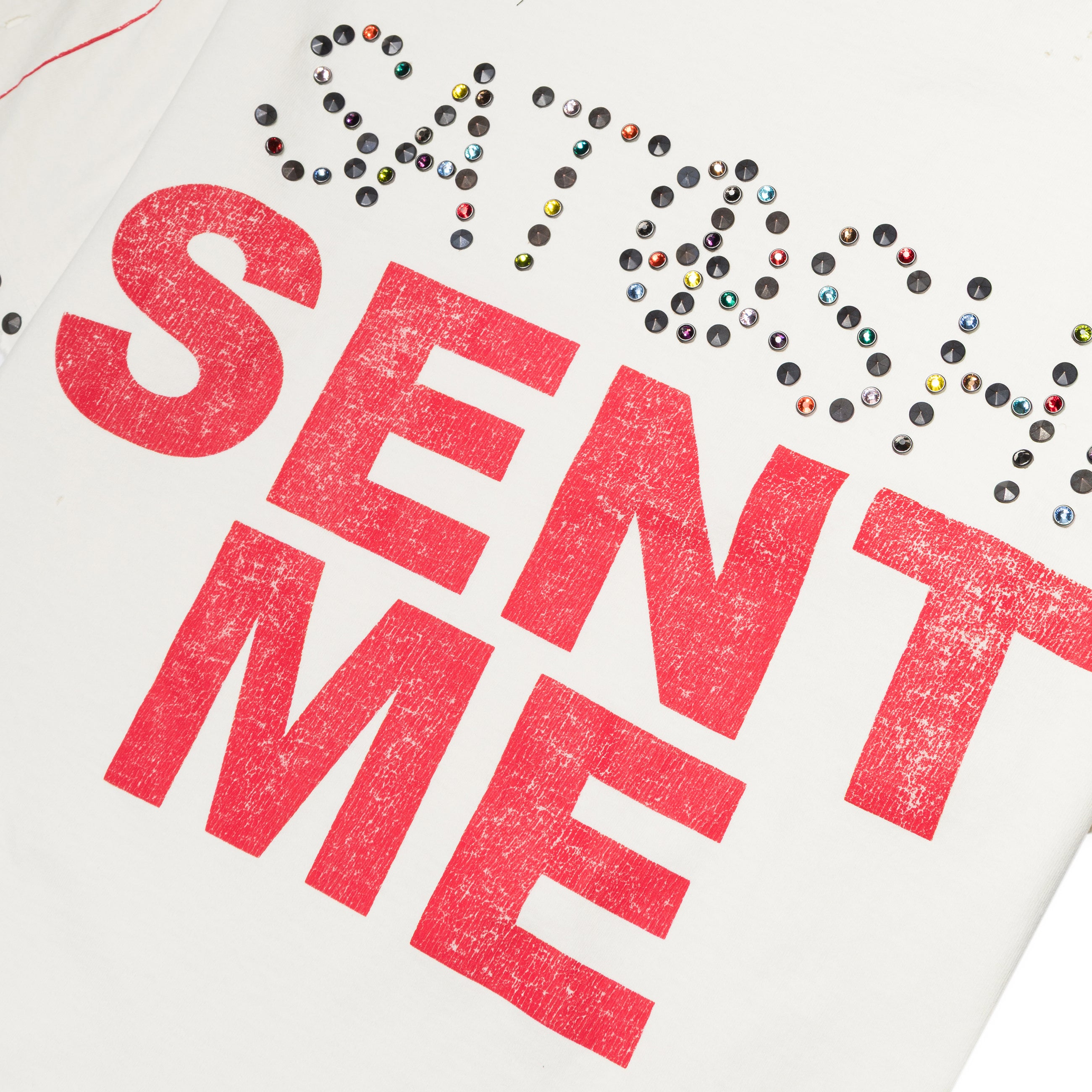 Satoshi Nakamoto Satoshi Sent Me Tee White