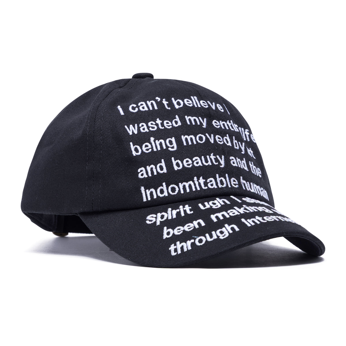 Praying Internet Scams Hat Black