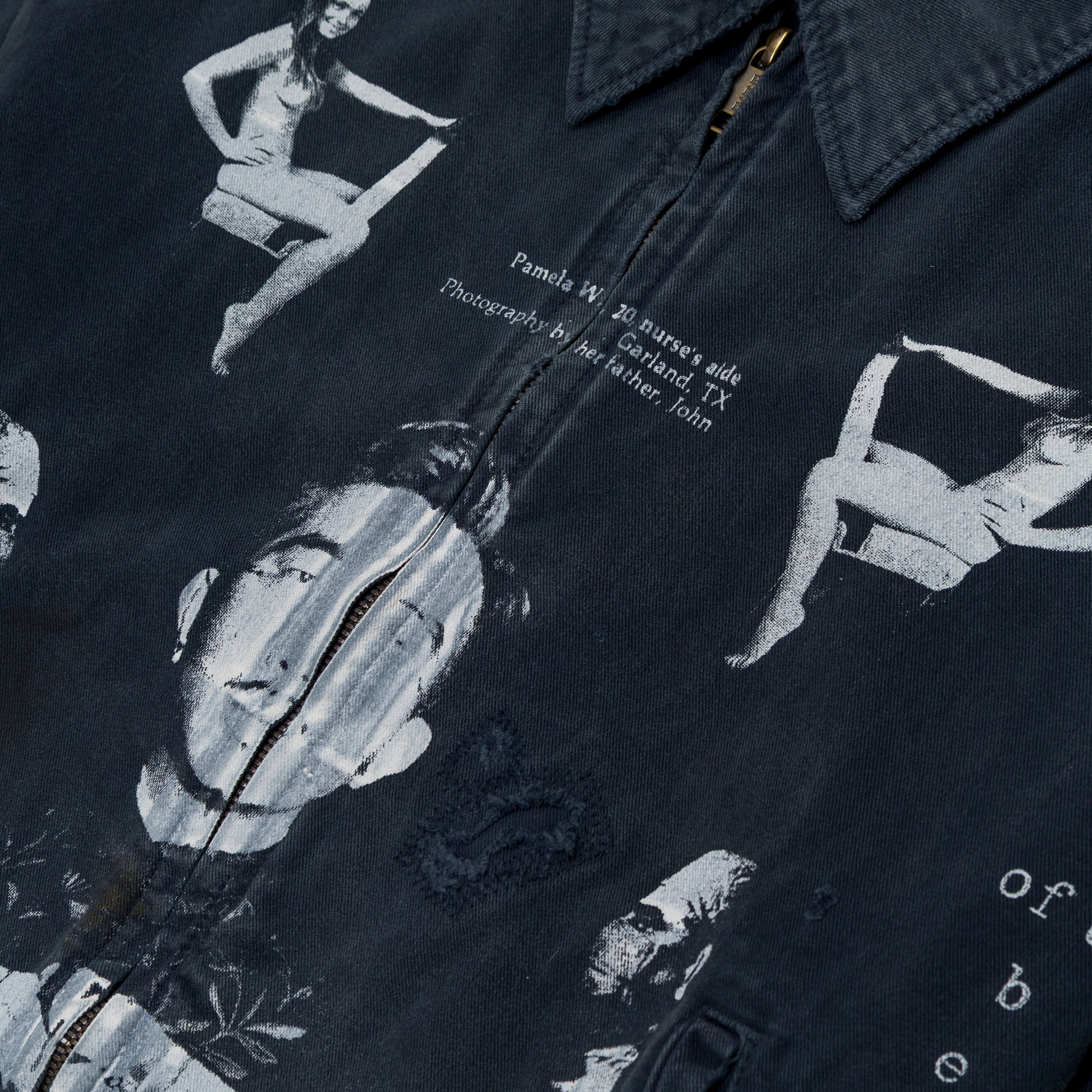 Enfants Riches Deprimes Initiation Into Nothingness Mechanics Jacket Navy