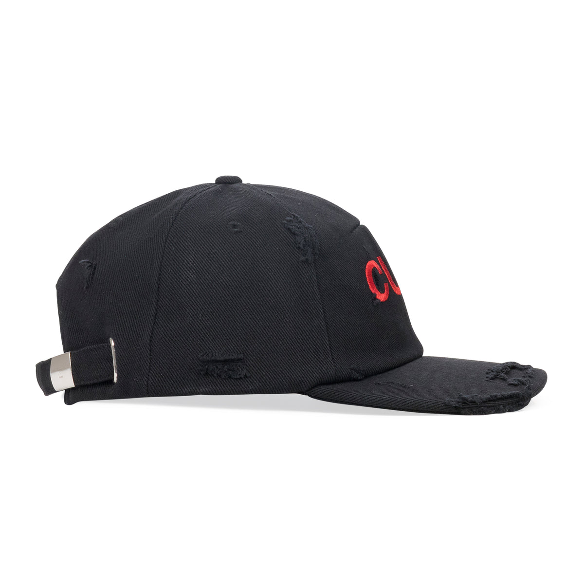 Matieres Fecales Unisex Cult Cap Woven Black