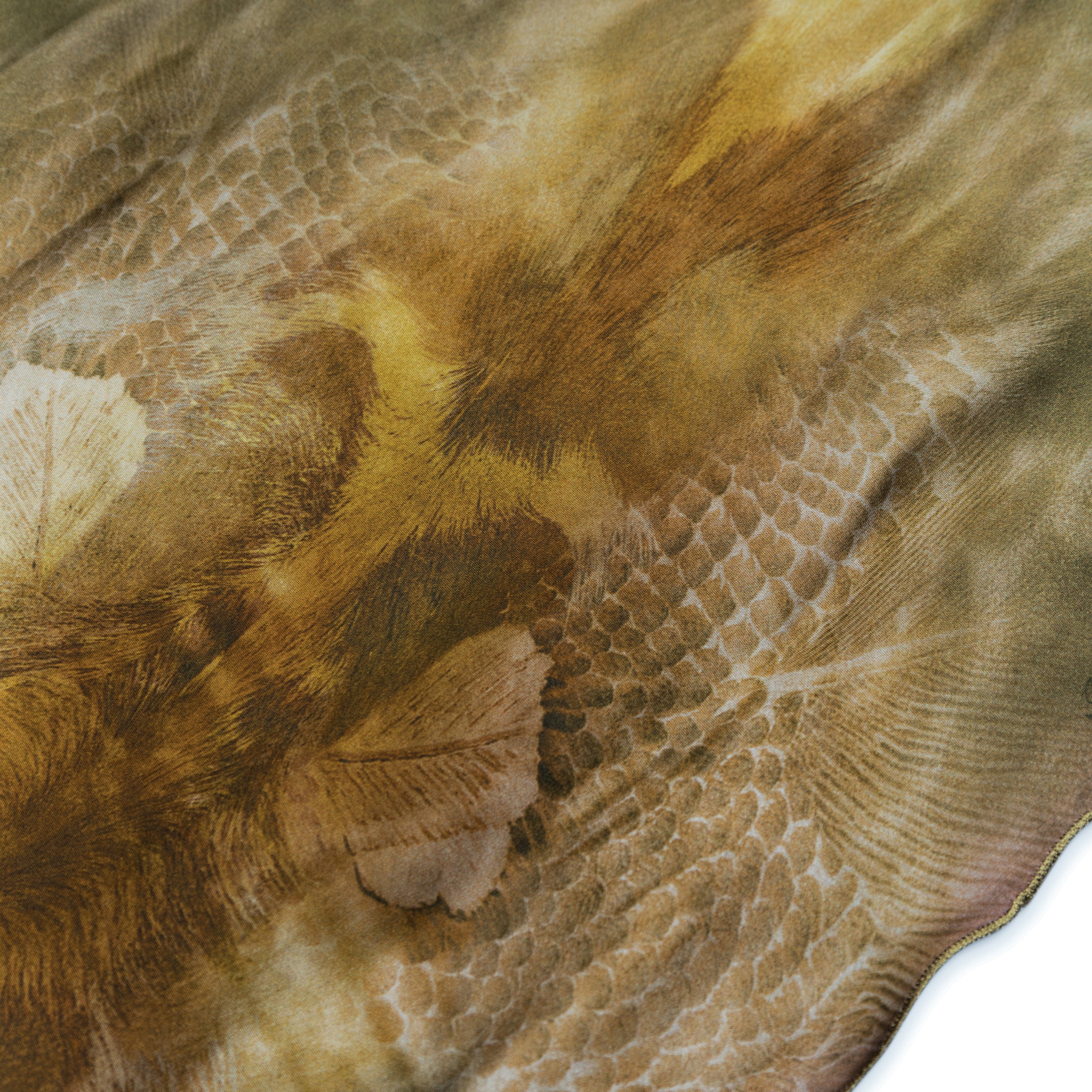 Diesel Assymetrical Satin Skirt Multicolor