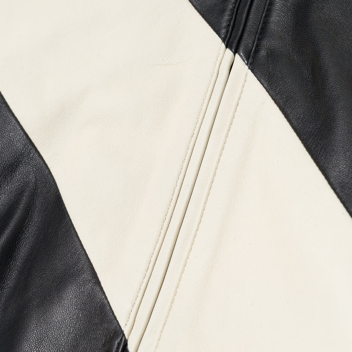 Wales Bonner Vista Leather Anorak Black/Ivory