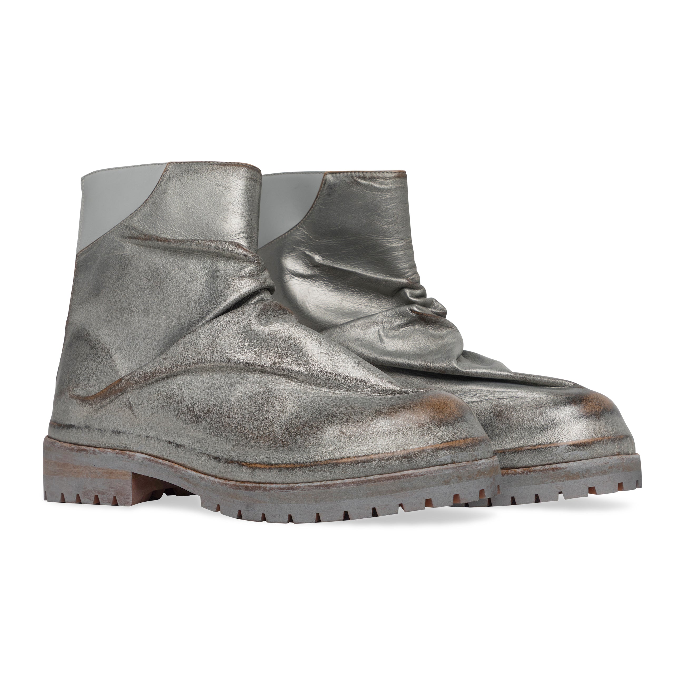 424 Marathon Boots Silver