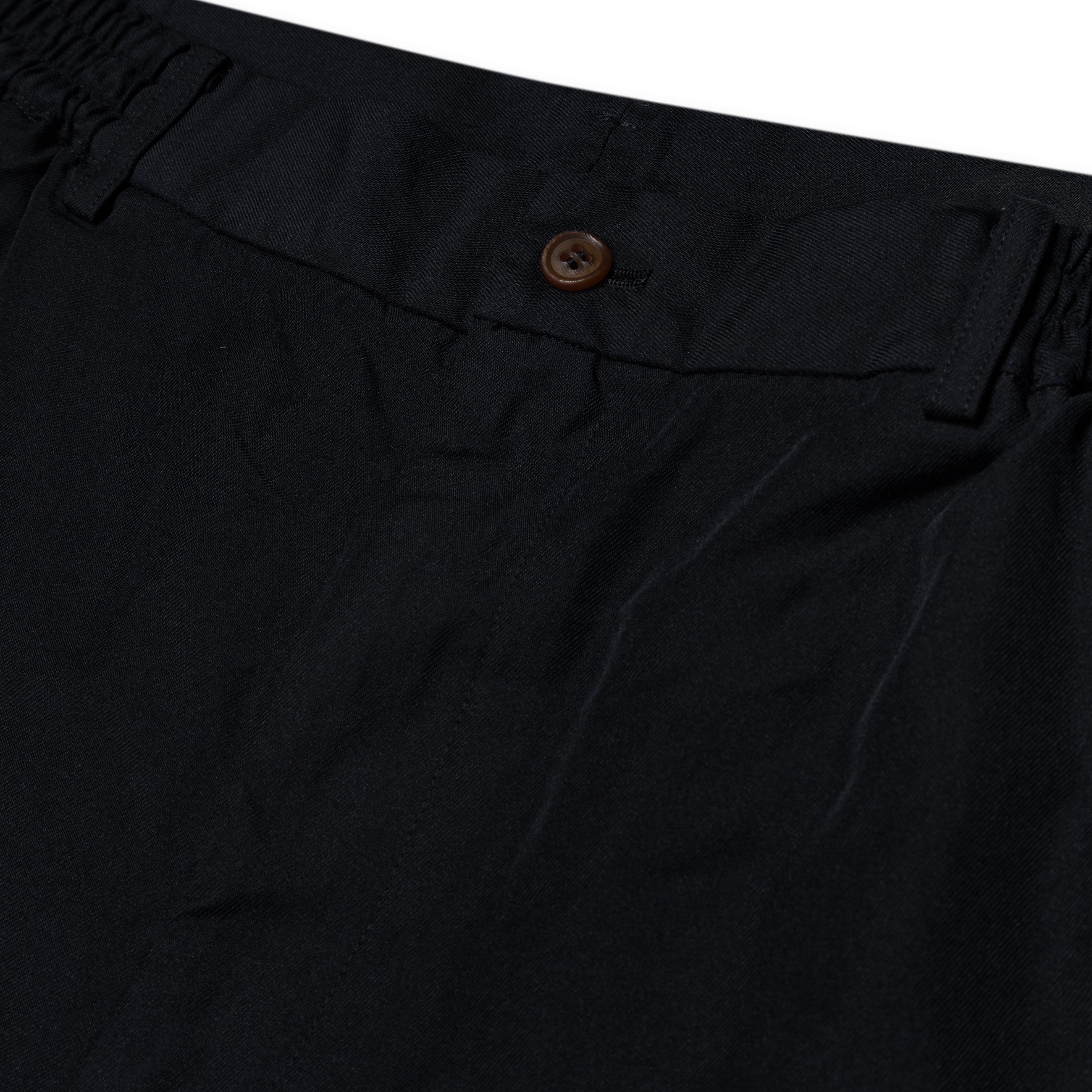 Comme Des Garcons Homme Plus Black Wrinkled Shorts