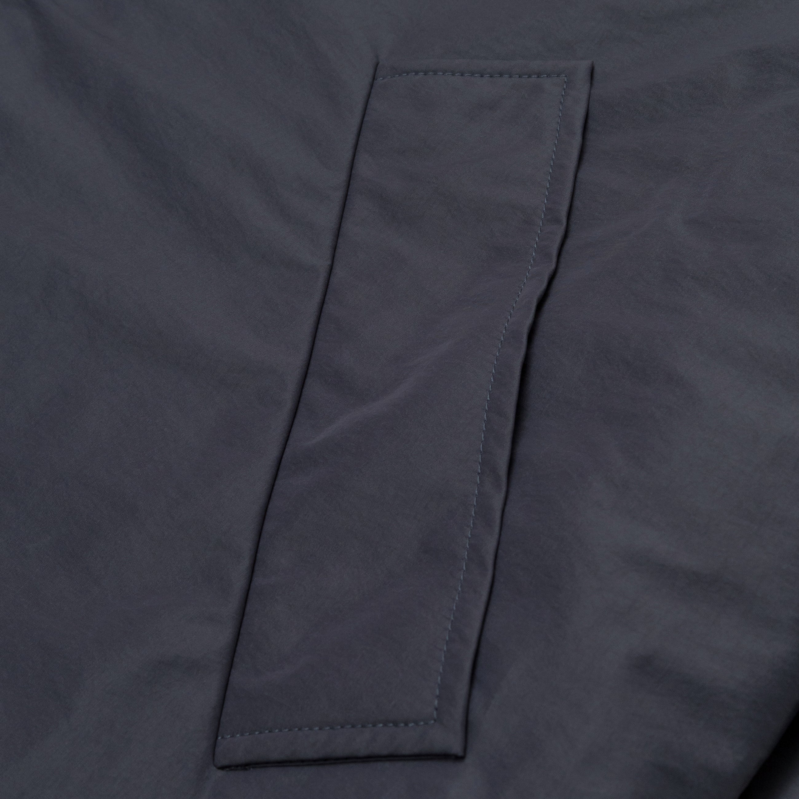 Marni Crinkled Blend Nylon Coat Dark Ash