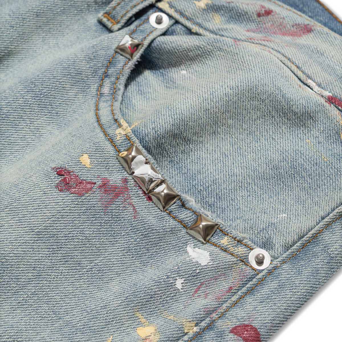 YOSSI CORP Cobain Thermal Patched Denim Blue