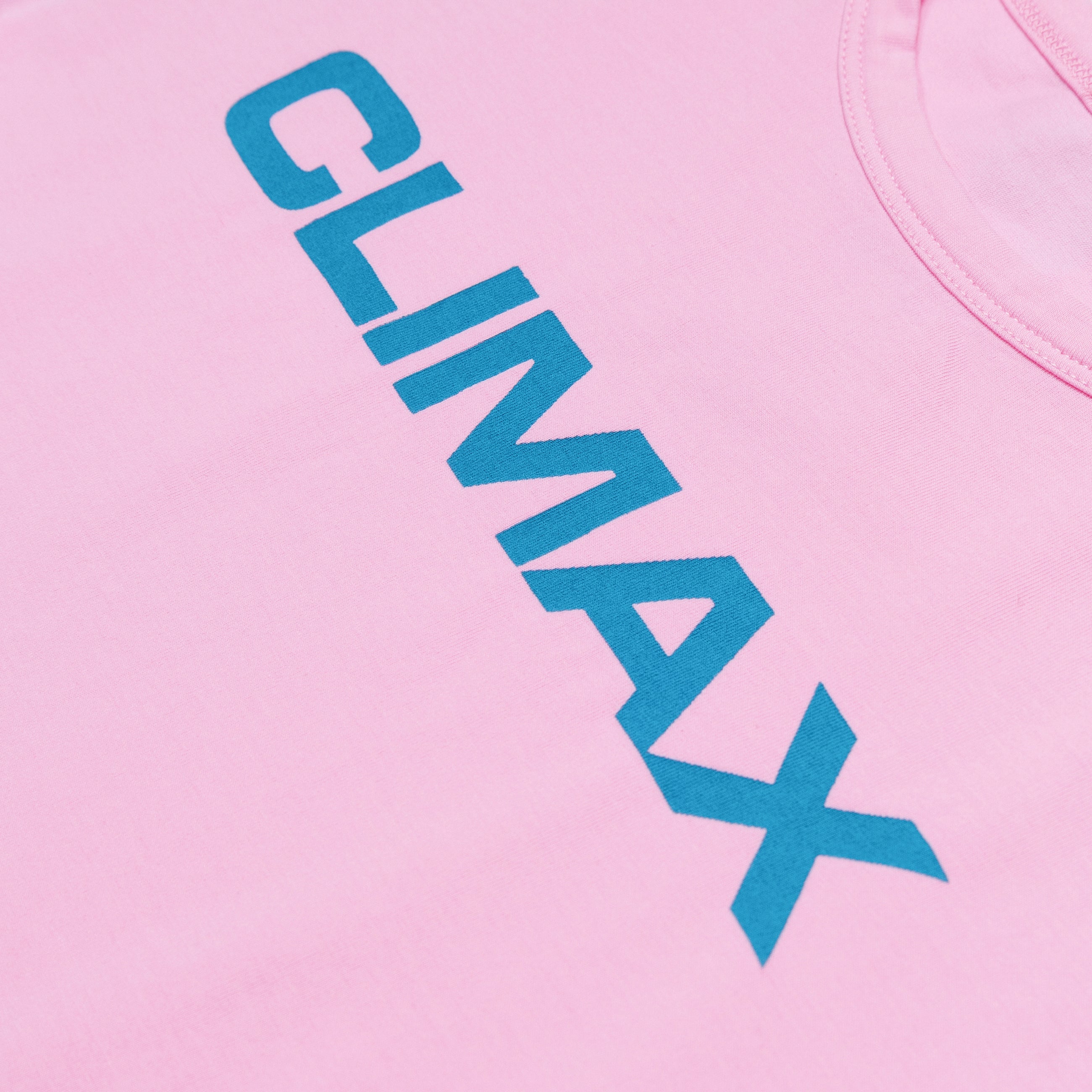 Prototypes Climax Fitted Printed Tee Pink