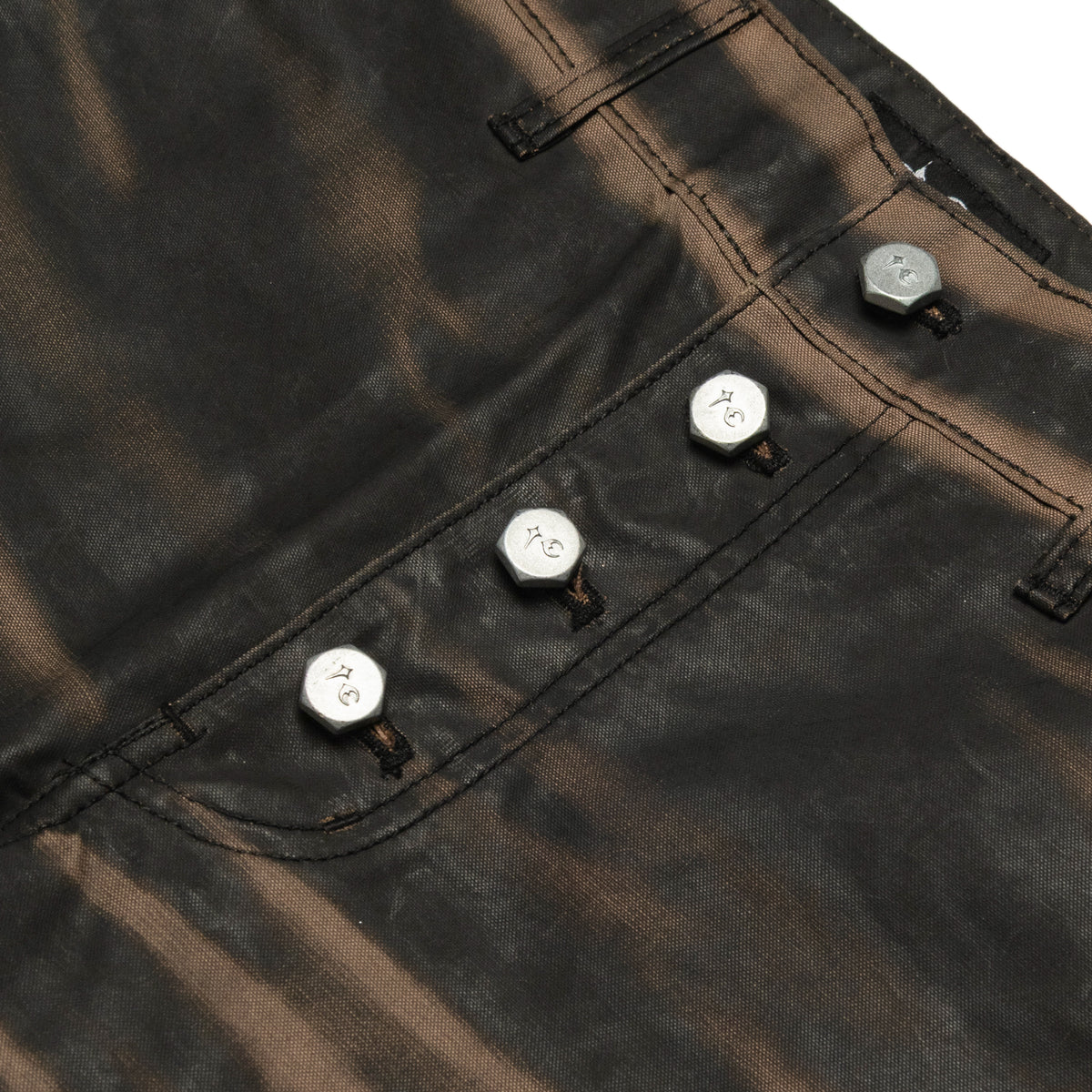 Thug Club Snake Boot Pants Washed Black