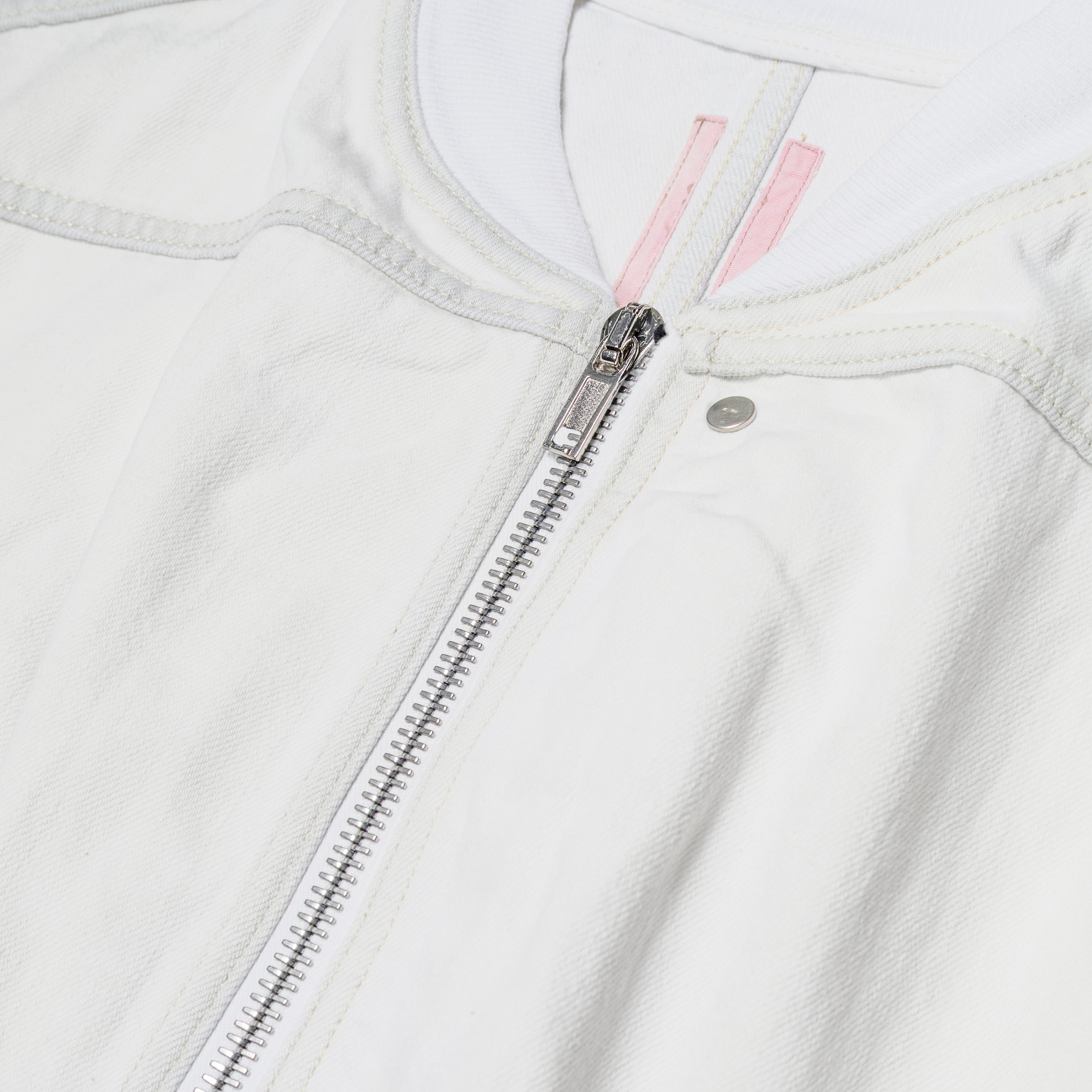 Rick Owens DRKSHDW MILK WASH Tatlin Bomber Vest