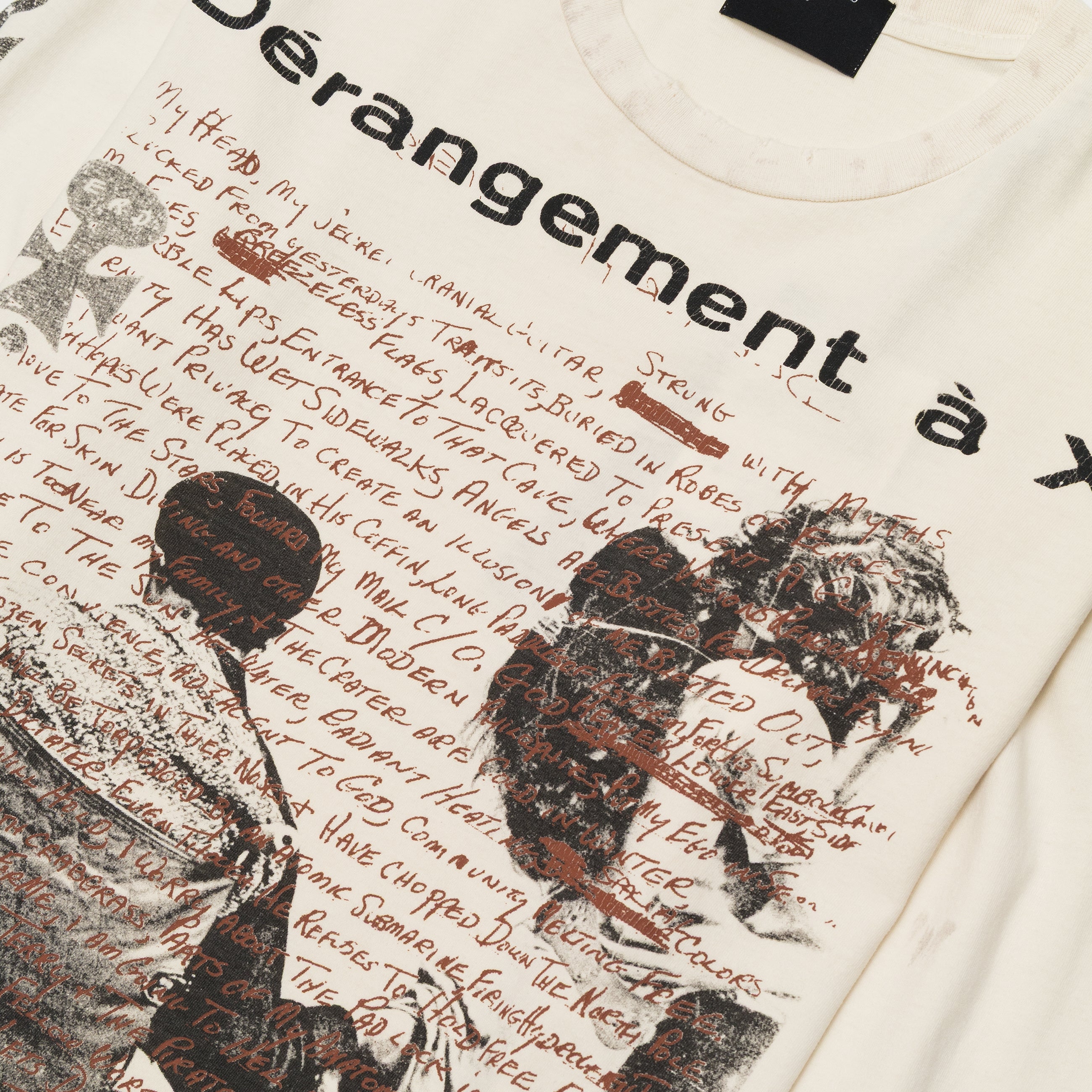 Enfants Riches Deprimes Derangement Ls T-Shirt Charcoal