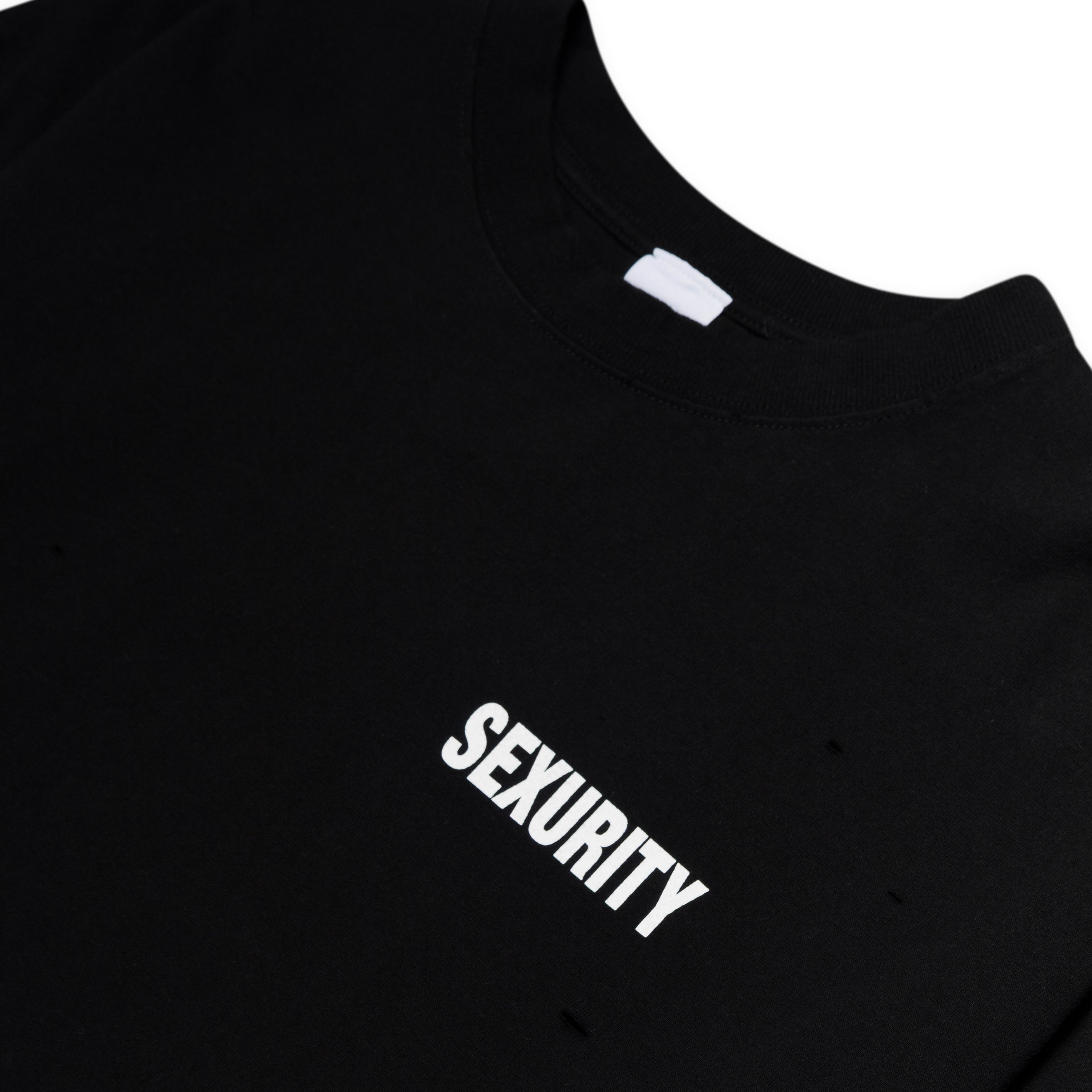 Protocol Index Sexurity Washed T Shirts Black