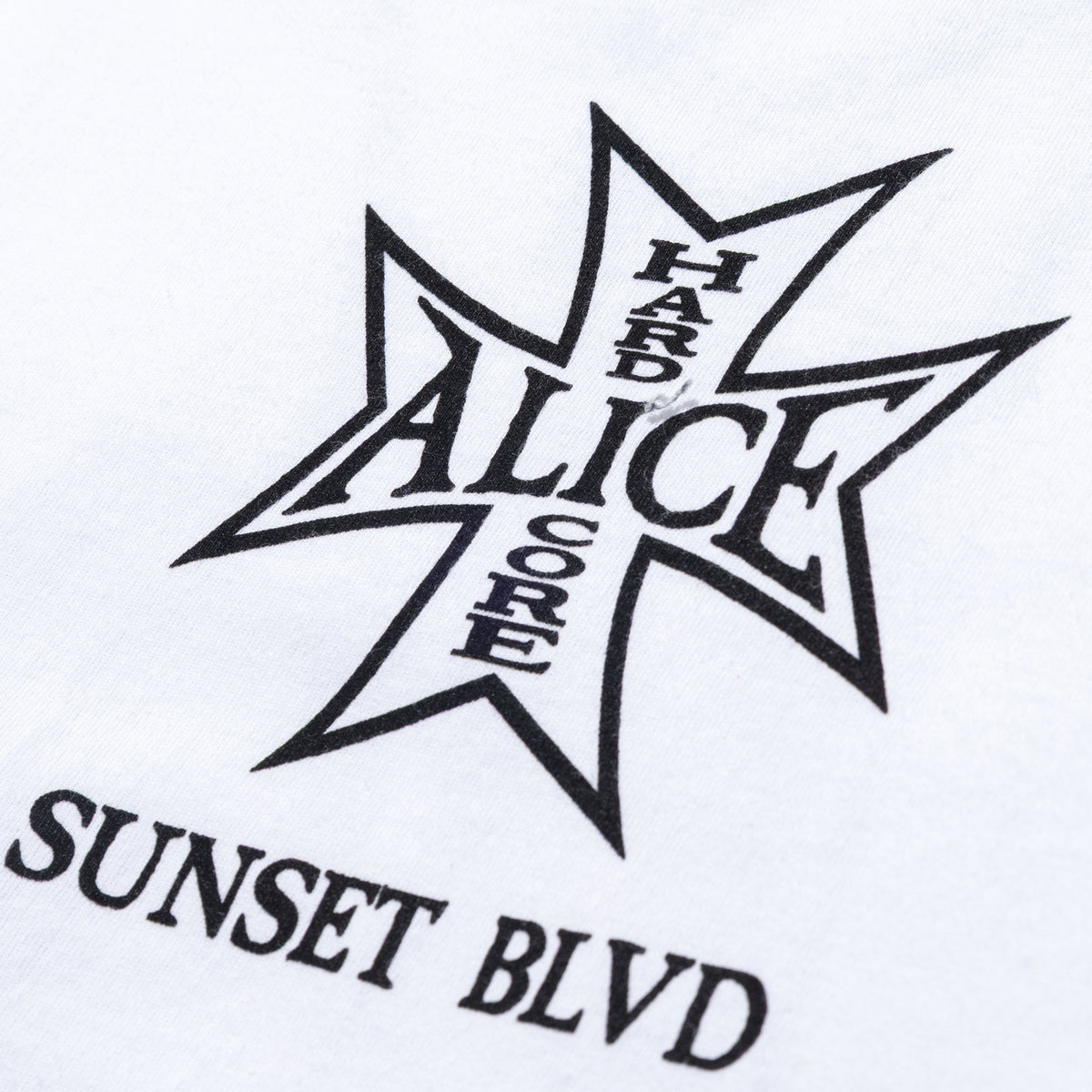 Alice Hollywood Sunset Blvd T-Shirt White