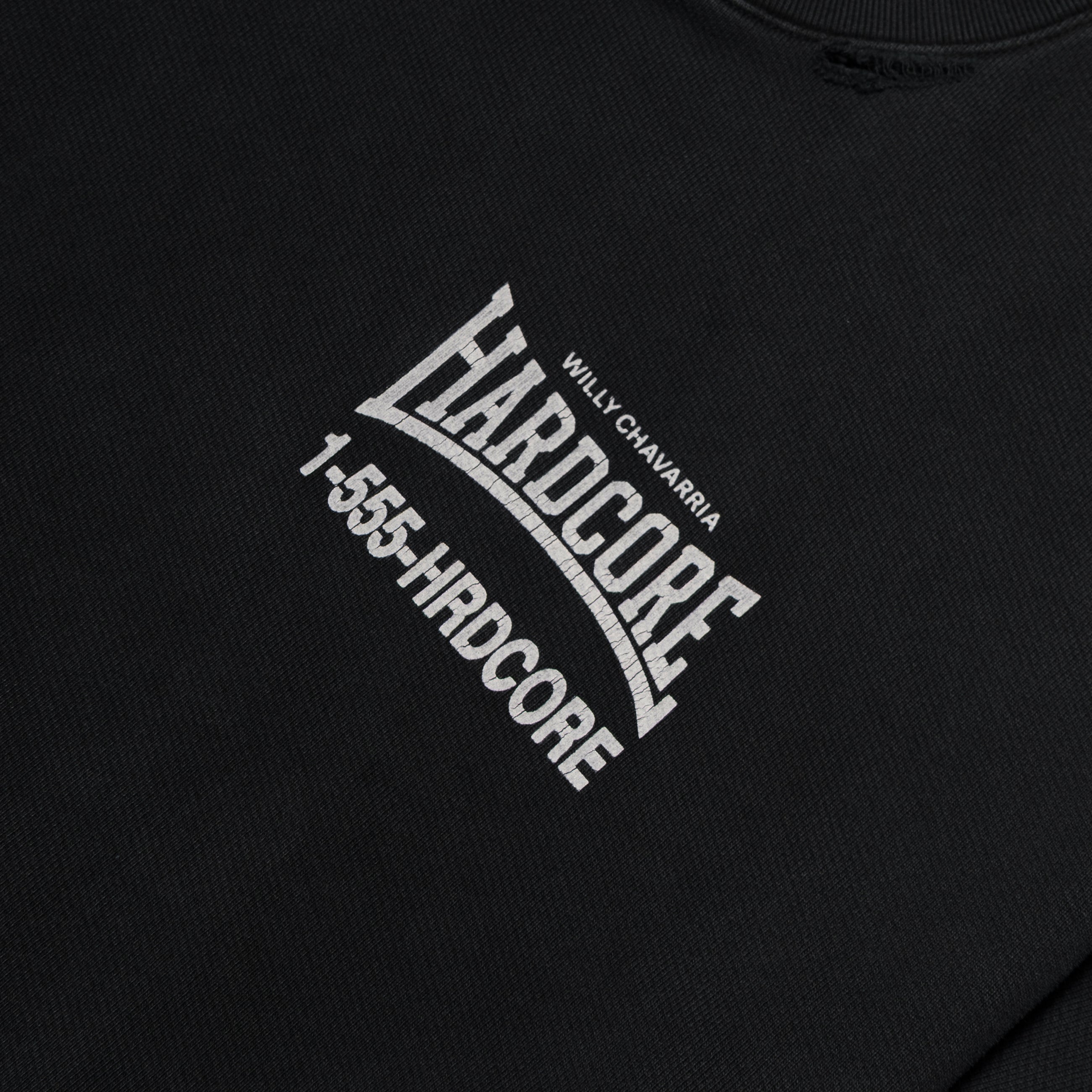 Willy Chavarria Hardcore - Muscle Tee Black