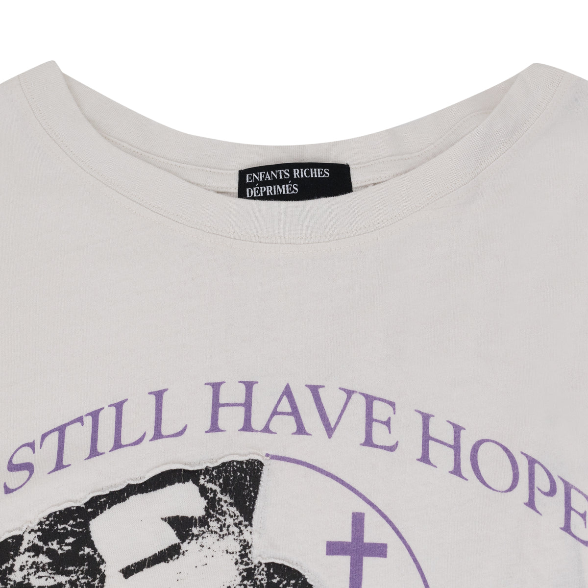 Enfants Riches Deprimes I Still Have Hope Assemblage T-Shirt Ivory