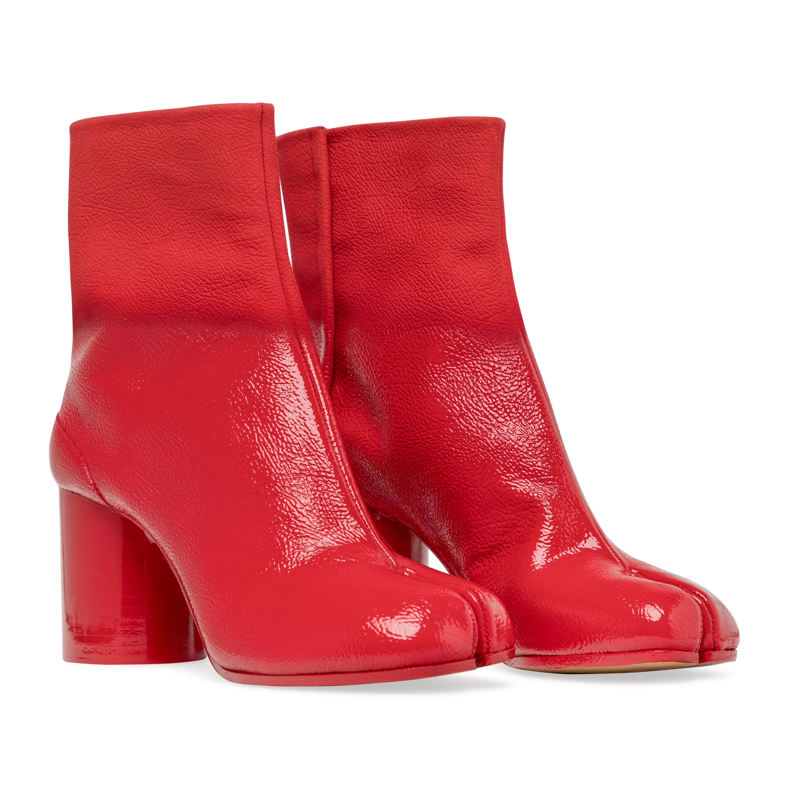Maison Margiela Tabi Ankle Boots H80 Red
