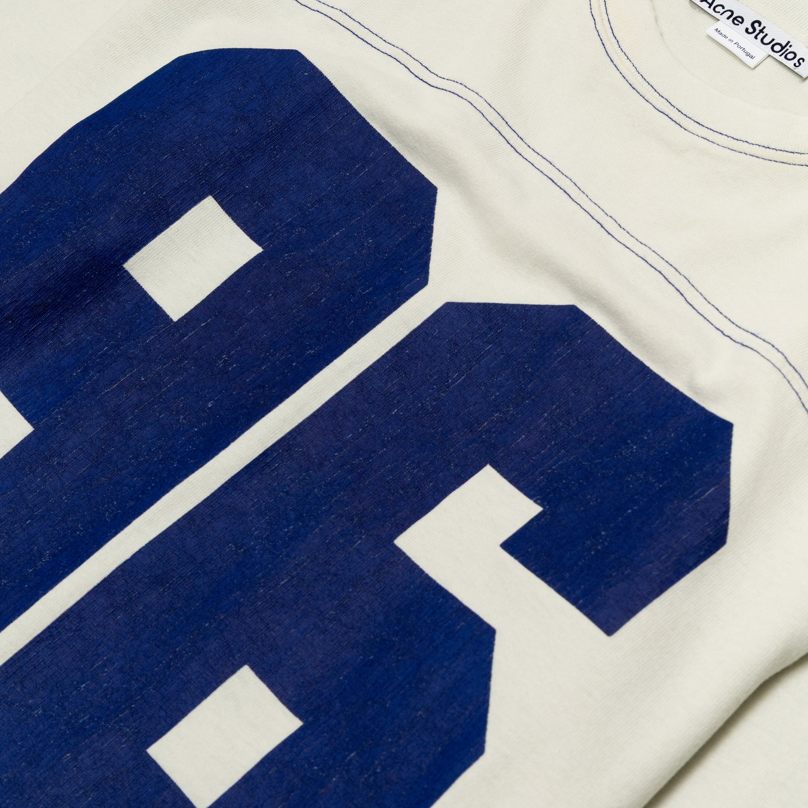 Acne Studios Long Sleeve Soccer T-Sihrt Oat Beige